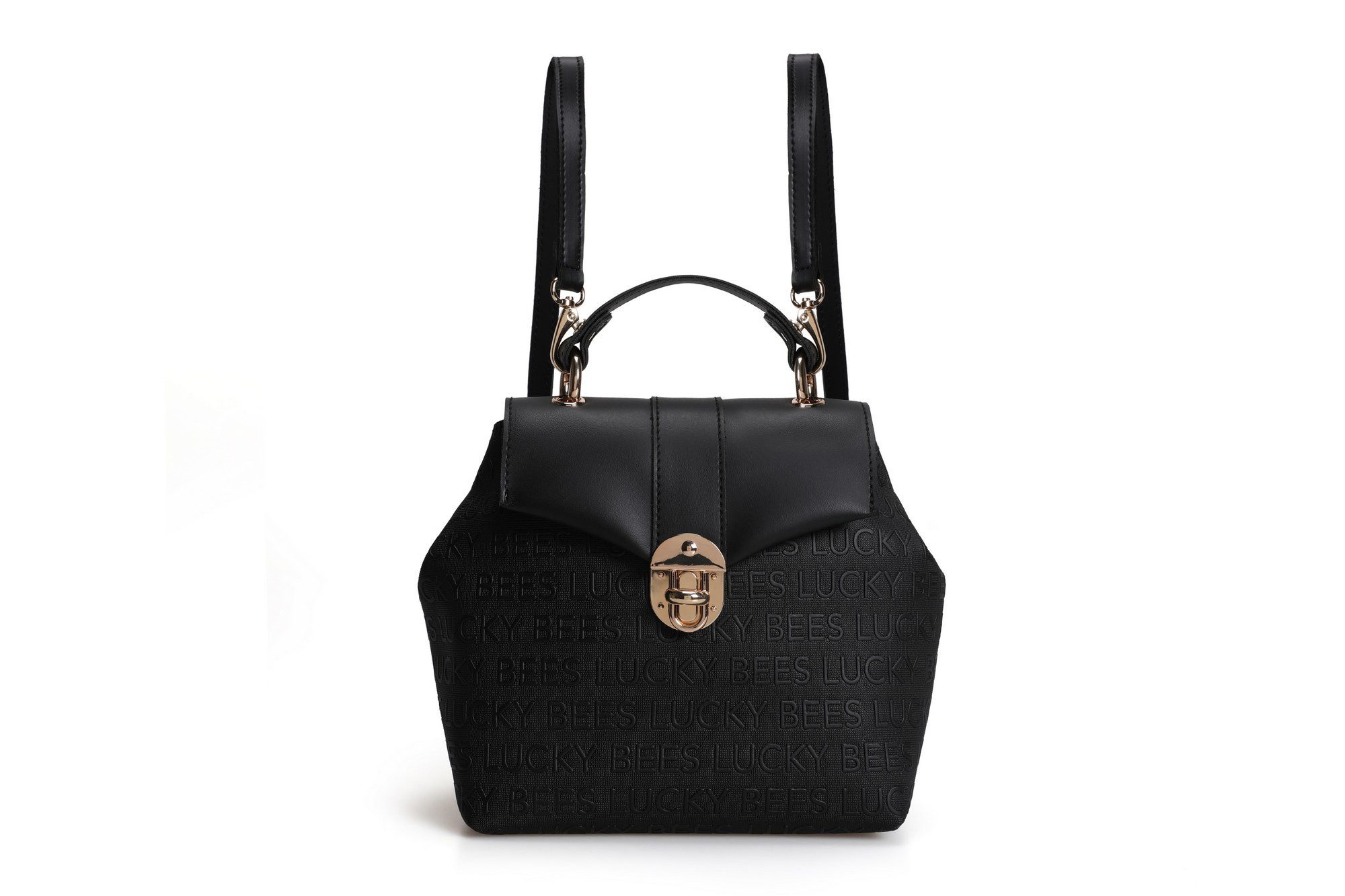 lucky bees Rucksack 100% POLYVINYL LEATHER, 23 cm x 10 cm B1654