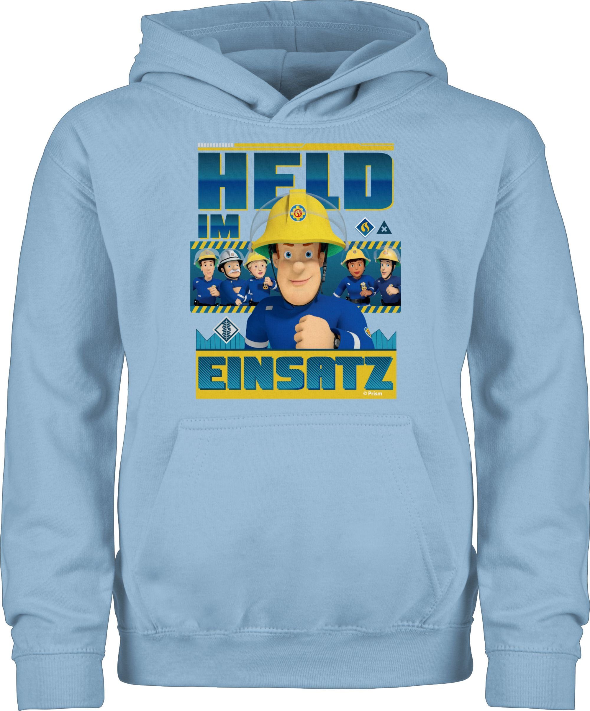 Shirtracer Hoodie Held im Einsatz Feuerwehrmann Sam Jungen