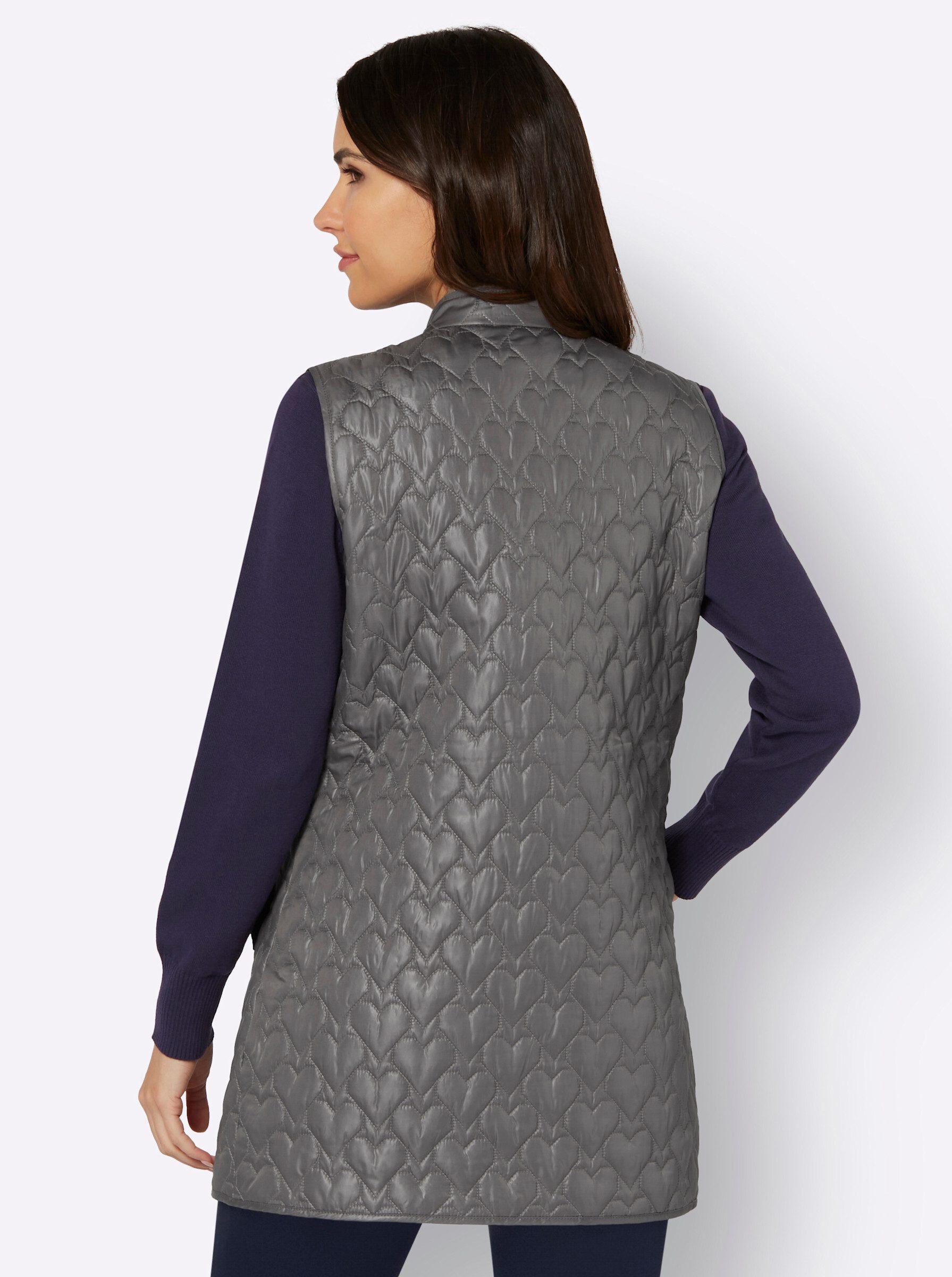 Sieh an! Jerseyweste Steppweste . günstig online kaufen