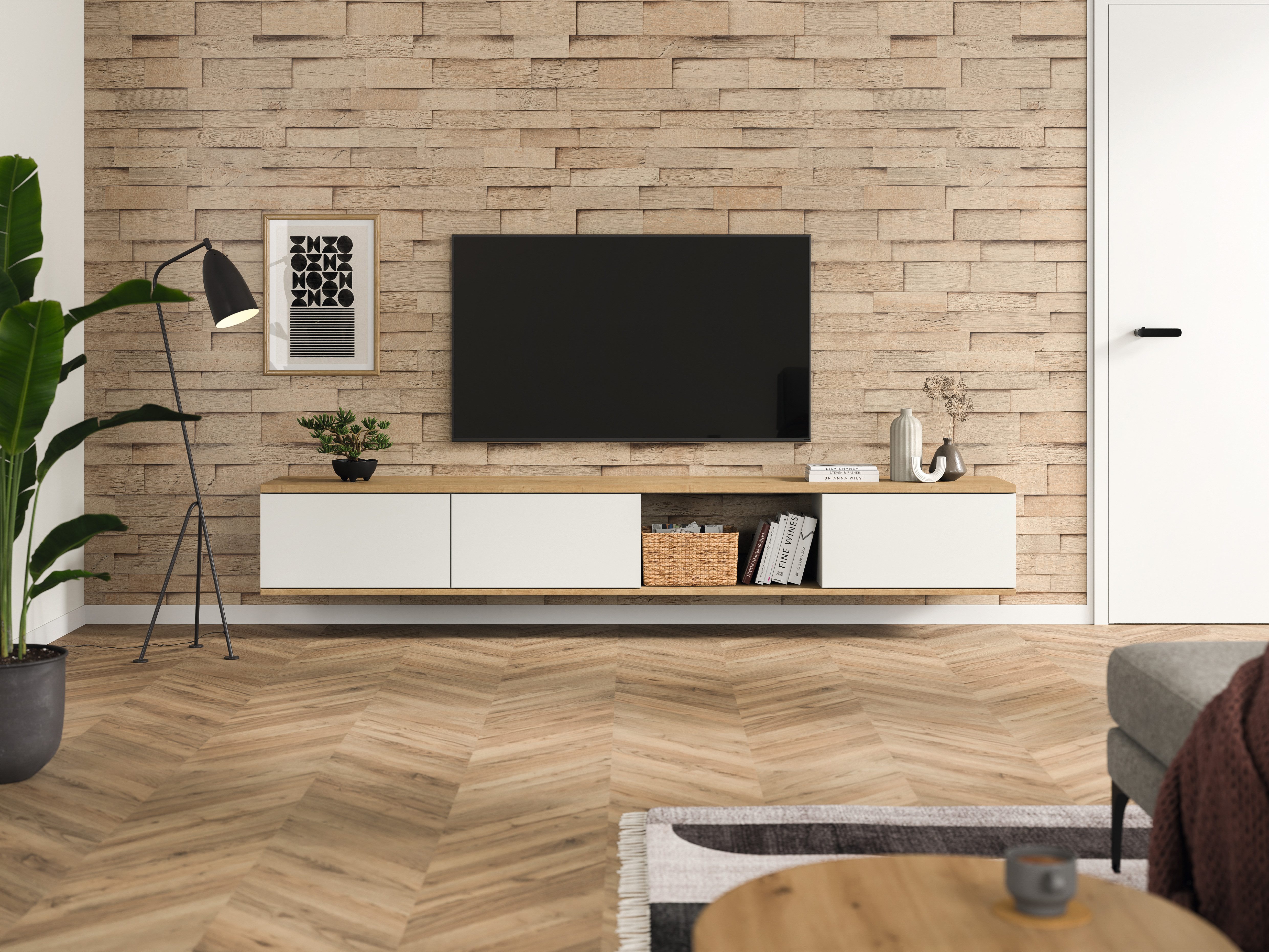 EGGER Wandpaneel EGGER Wandpaneel DecoWall DO007 Laxfield Eiche, 2,48m² günstig online kaufen