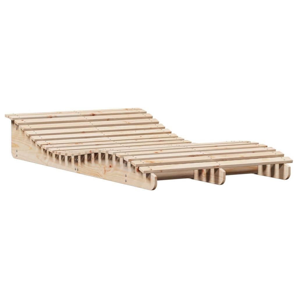 vidaXL Gartenliege 205 x 110 x 315 cm Poolliege Sonnenliege 205x110x31,5 cm Massivholz Ki