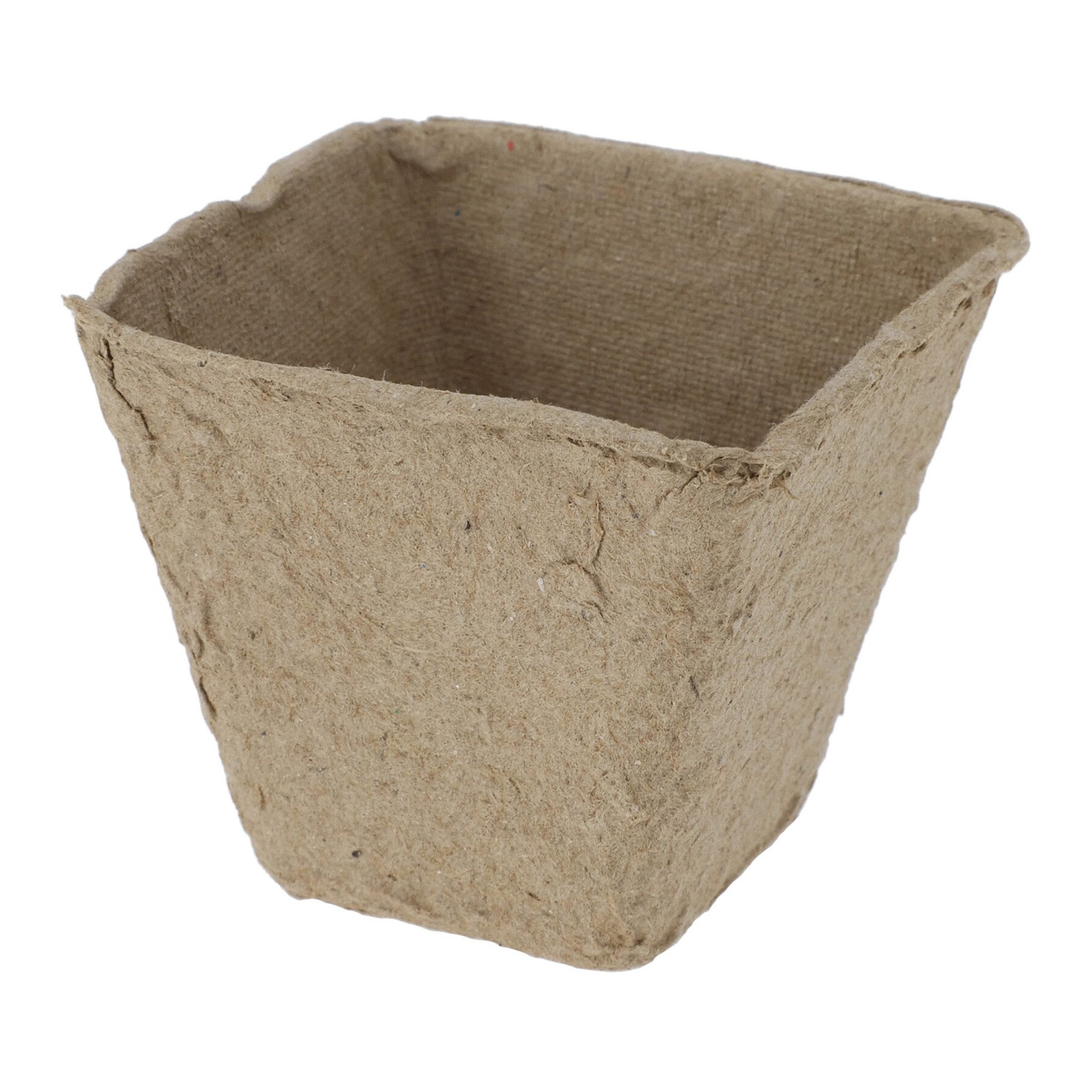 Progarden Anzuchttopf, Anzuchttöpfe eckig 6x6cm Pappe günstig online kaufen