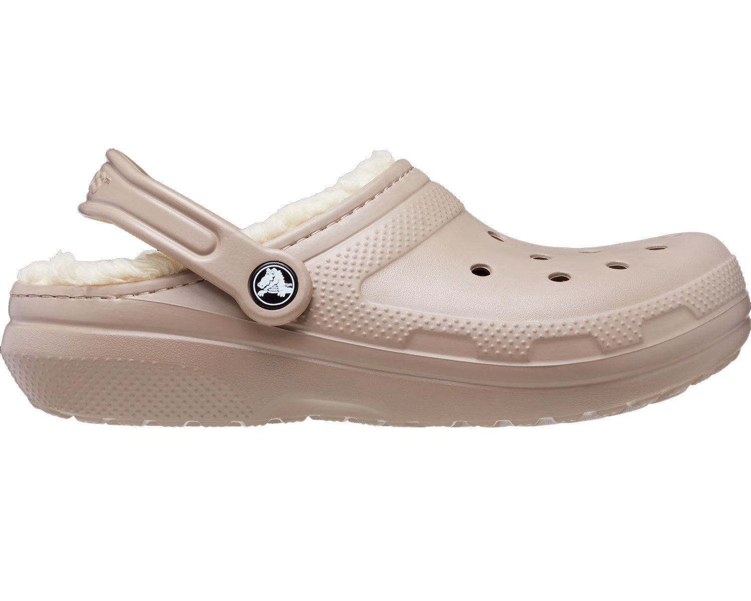 Crocs Sandale Classic Lined Clog (mit Innenfutter) mushroom braun - 1 Paar günstig online kaufen