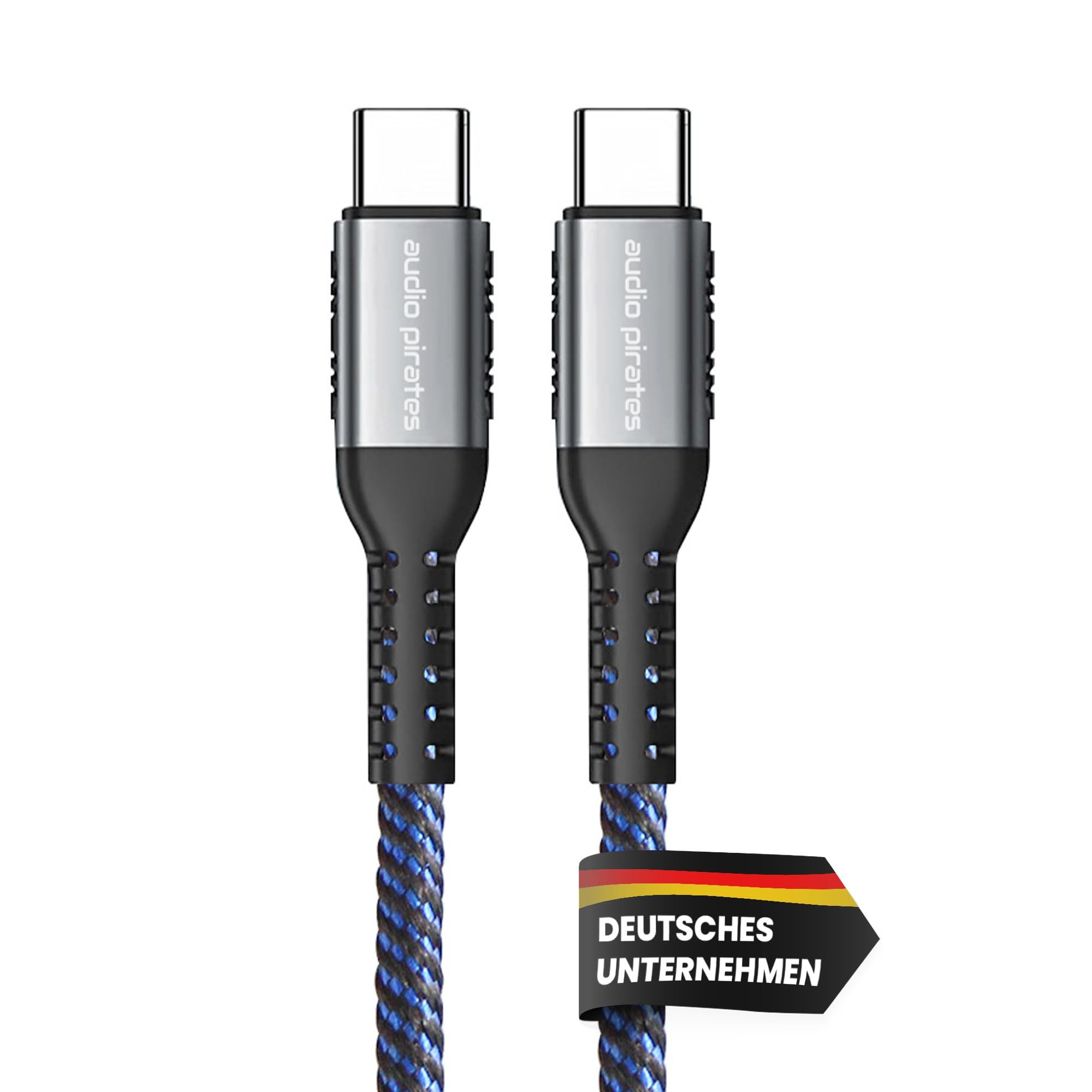 audio pirates USB-C Kabel USB-Kabel, USB-C, (100 cm), Allround-Klasse