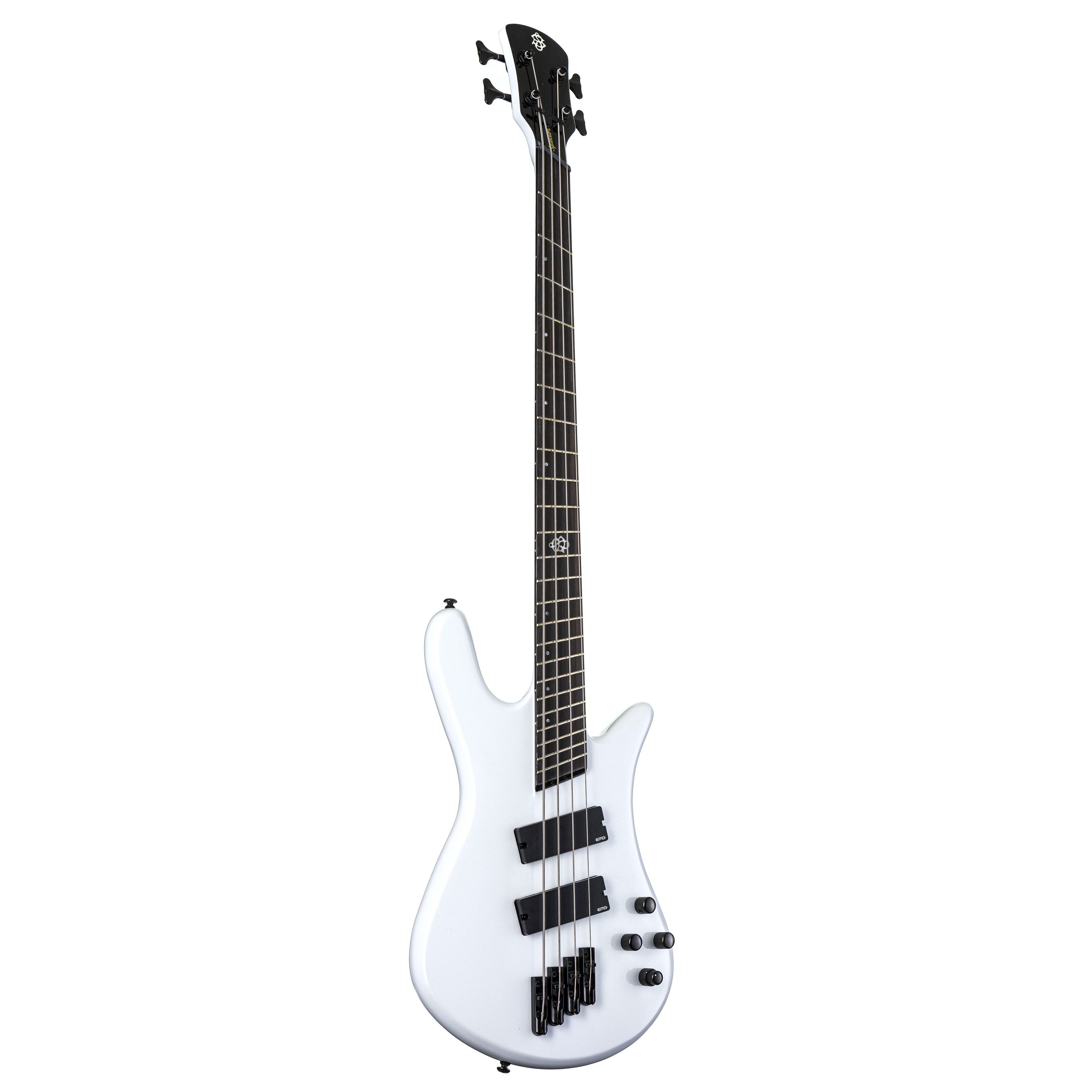 Spector E-Bass, NS Dimension HP 4 White Sparkle Gloss - E-Bass