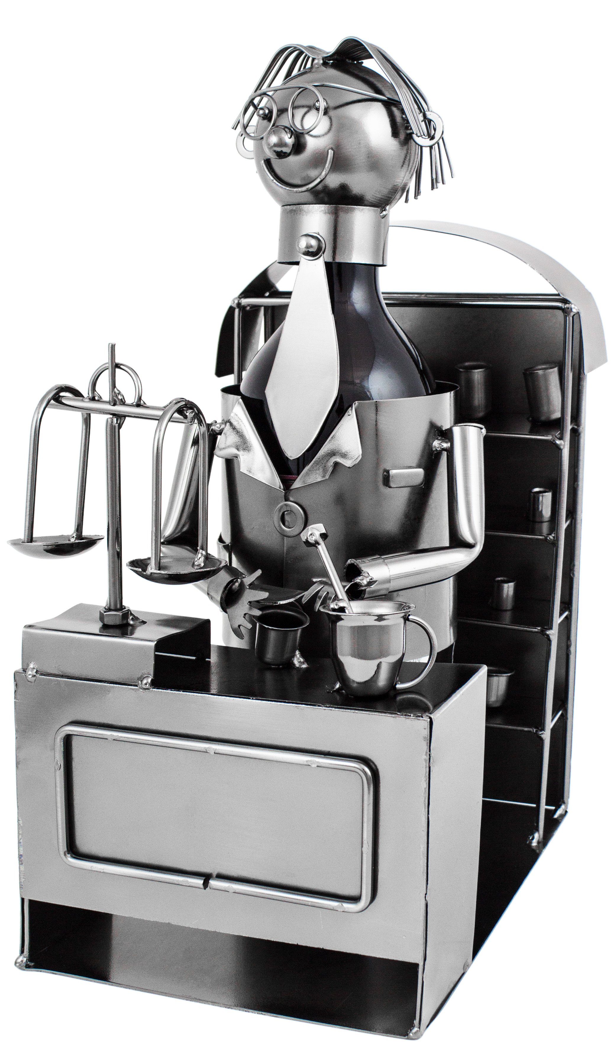 BRUBAKER Weinflaschenhalter Apotheker Flaschenhalter, (inklusive Grußkarte) günstig online kaufen