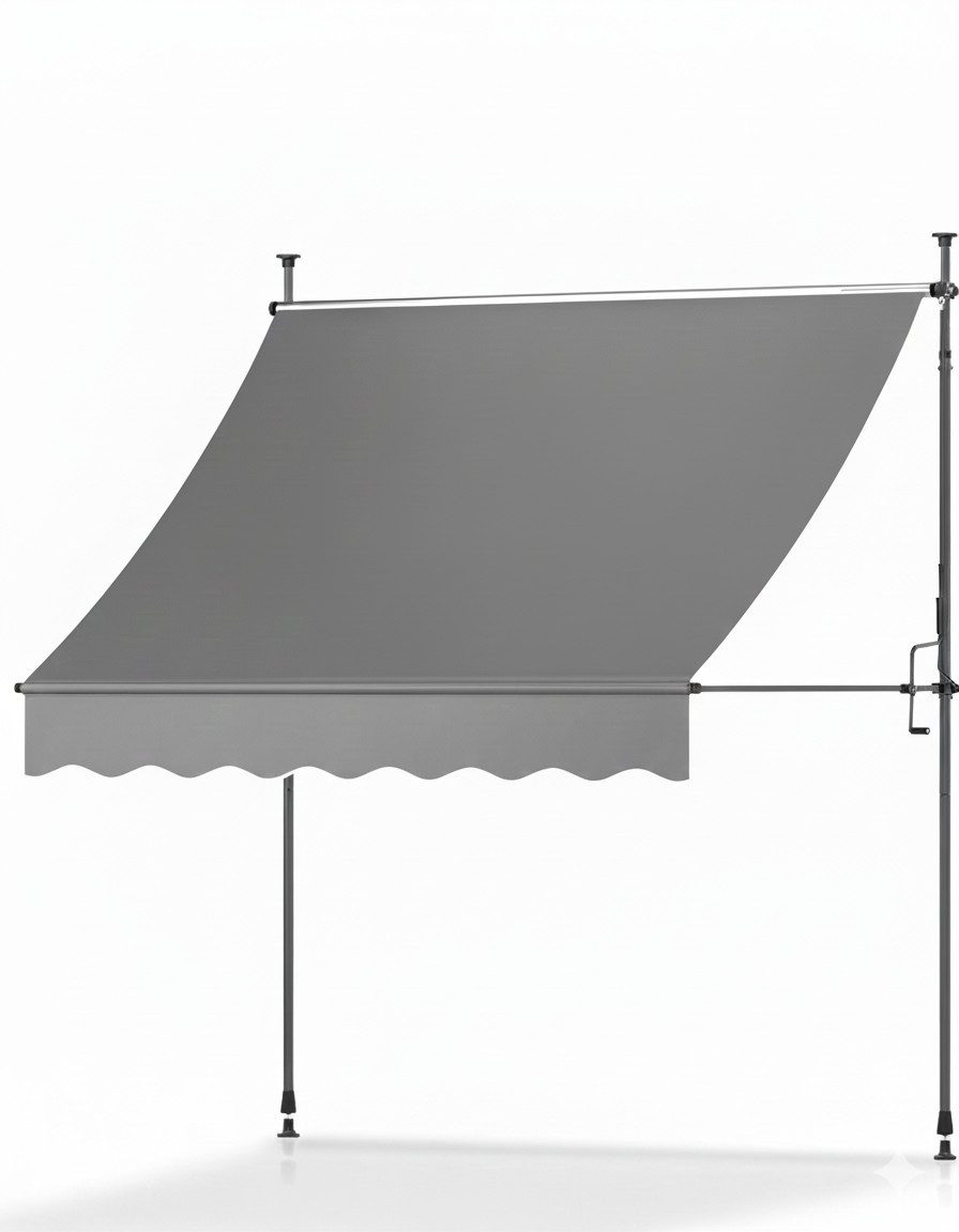 markise 4 m PERGOLUX Schneiden:X (200x160x100) Airline:SWISS Sonnensegel Quadrat 5 x