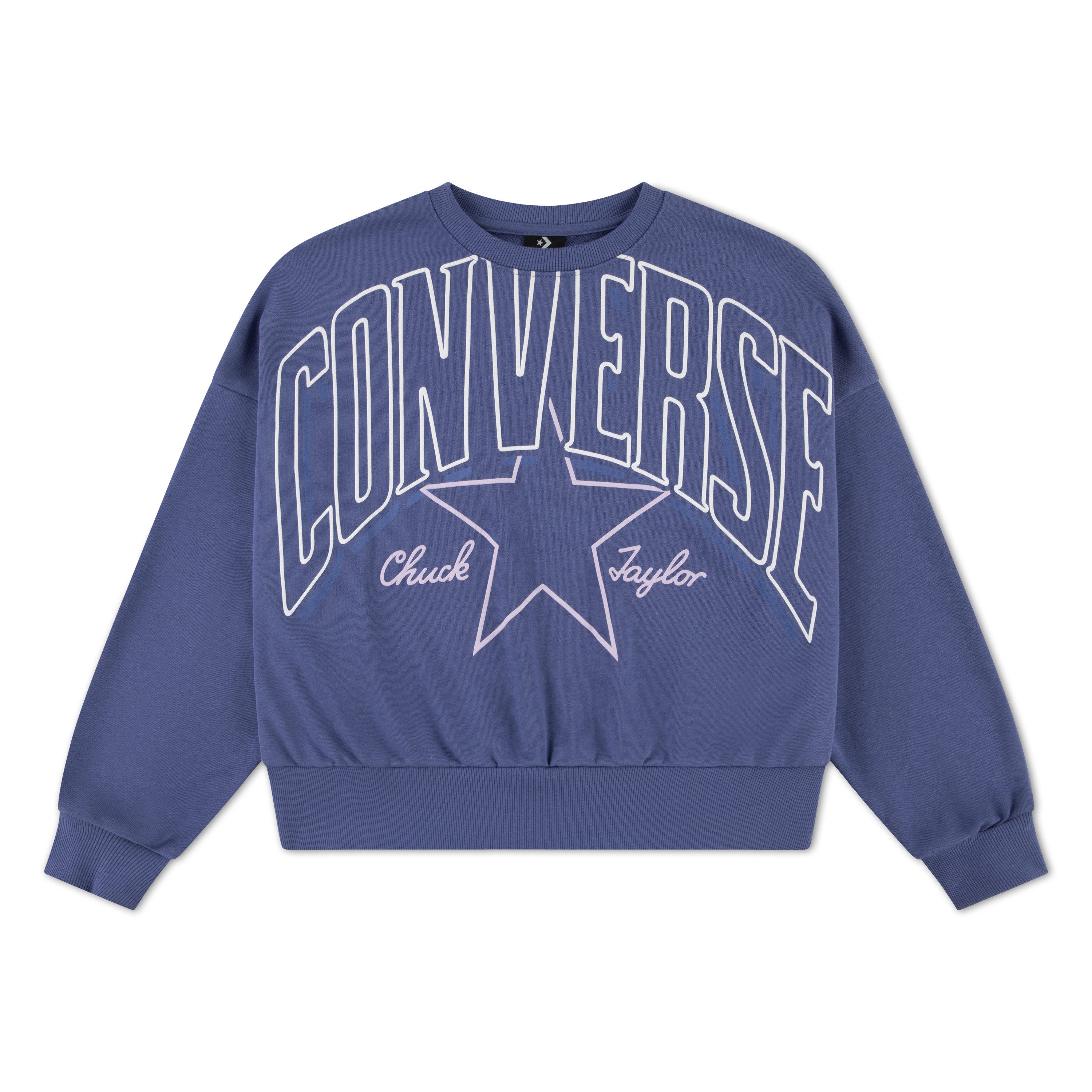 Converse Sweatshirt CNVG RELAXED BOXY GRAPHIC CREW für Children und Teens, in den Größen 122 bis 152/158 – Bild 2 von 5