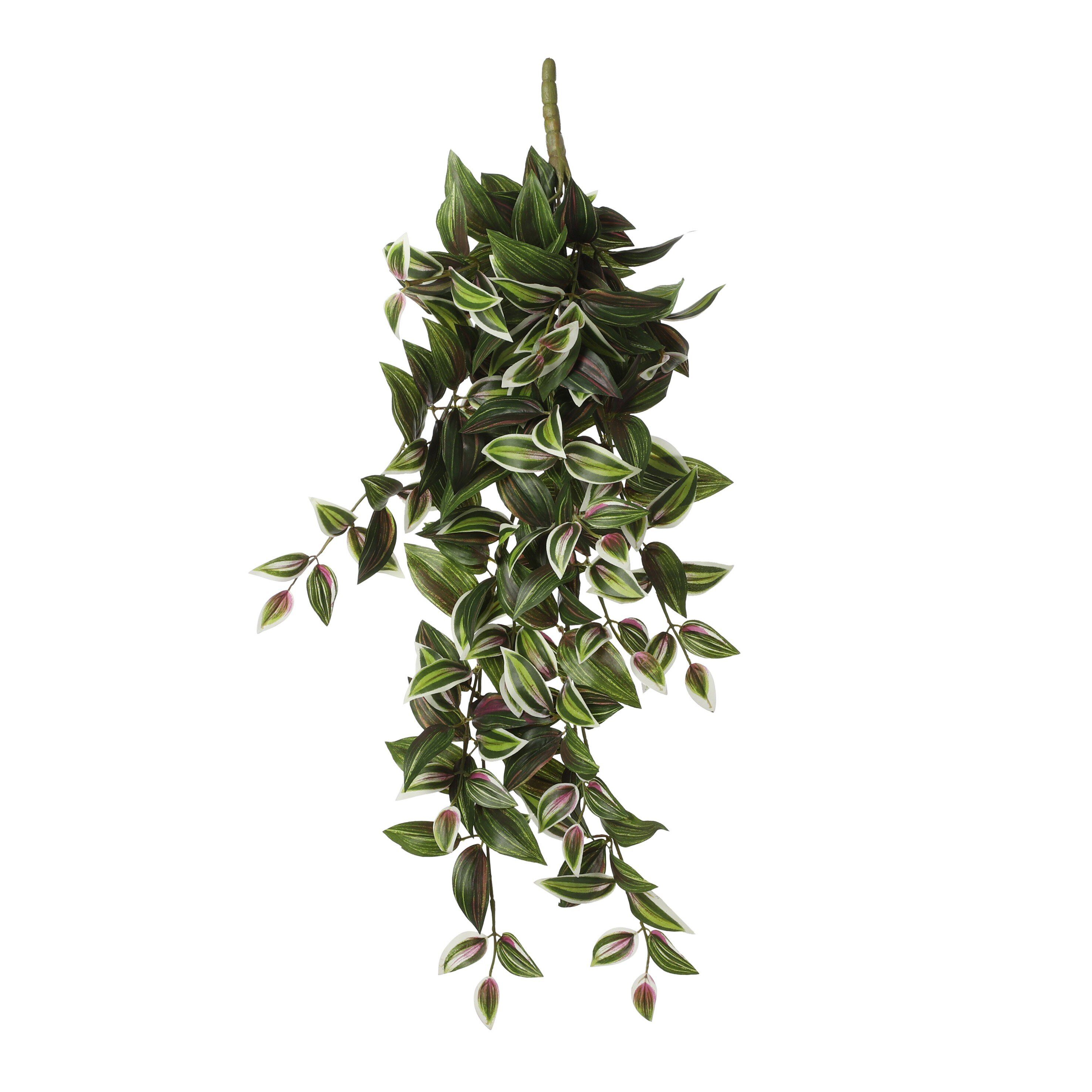 Kunstpflanze Mica Decorations Tradescantia haengend gruen - l54xb20xh15cm, Mica Decorations, Höhe 54 cm