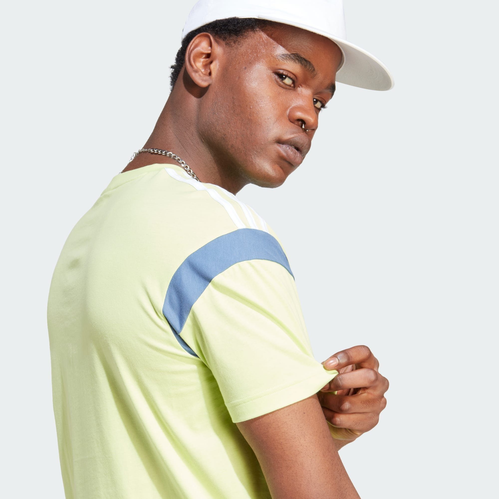 adidas Sportswear T-SHIRT Pulse T-Shirt Lime COLOURBLOCK