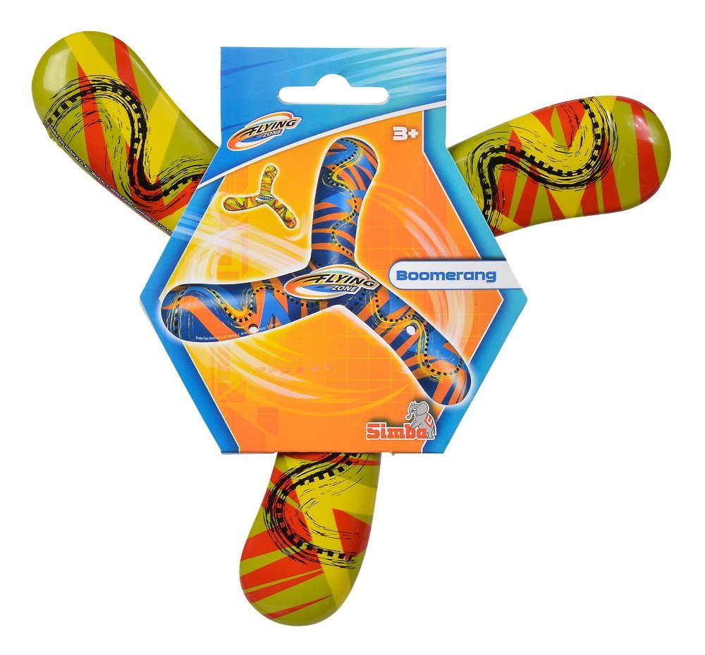 SIMBA Wurfscheibe Outdoor Wurfspiel Bumerang Flying Zone zufällige Auswahl 107206046