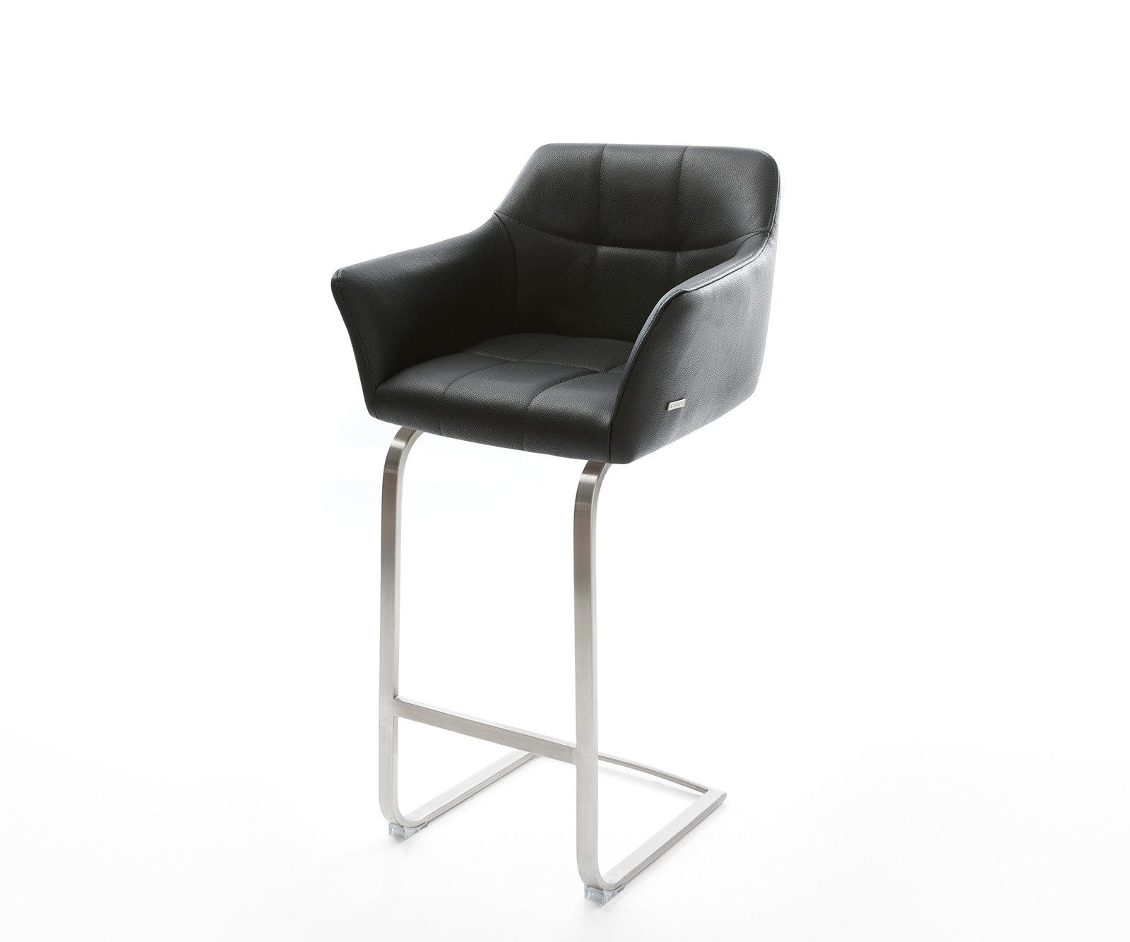 DELIFE Barhocker Yulo-Flex, Freischwinger flach Edelstahl günstig online kaufen