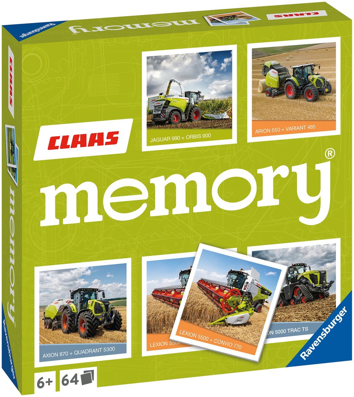 Ravensburger Spiel CLAAS memory®, Merkspiel, Made in Europe