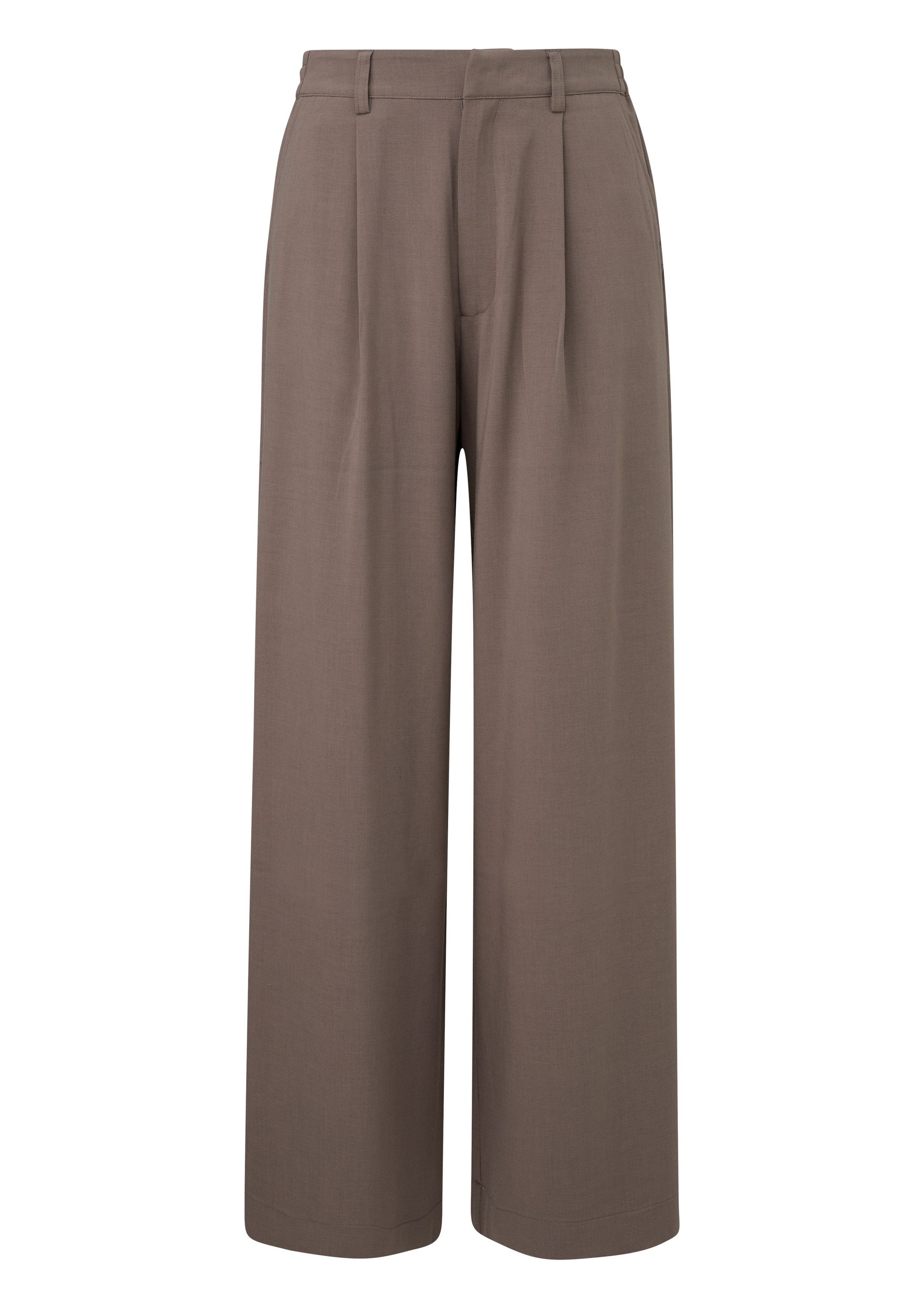 QS Chinos Hose Bundfaltenhose, QS x Vanessa Mai günstig online kaufen