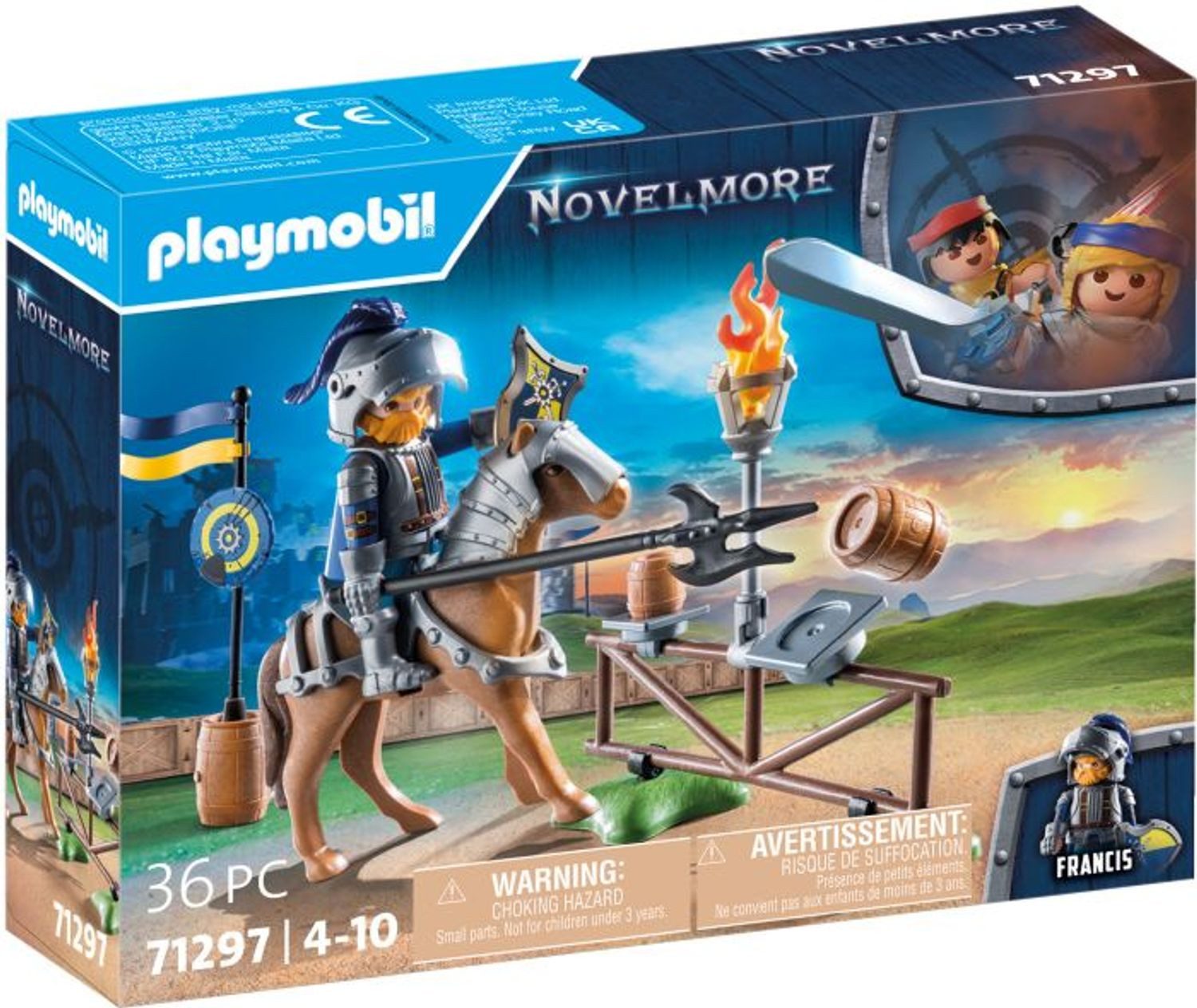 Playmobil® Novelmore Übungsplatz Konstruktions-Spielset, (Übungsplatz), Made in Europe