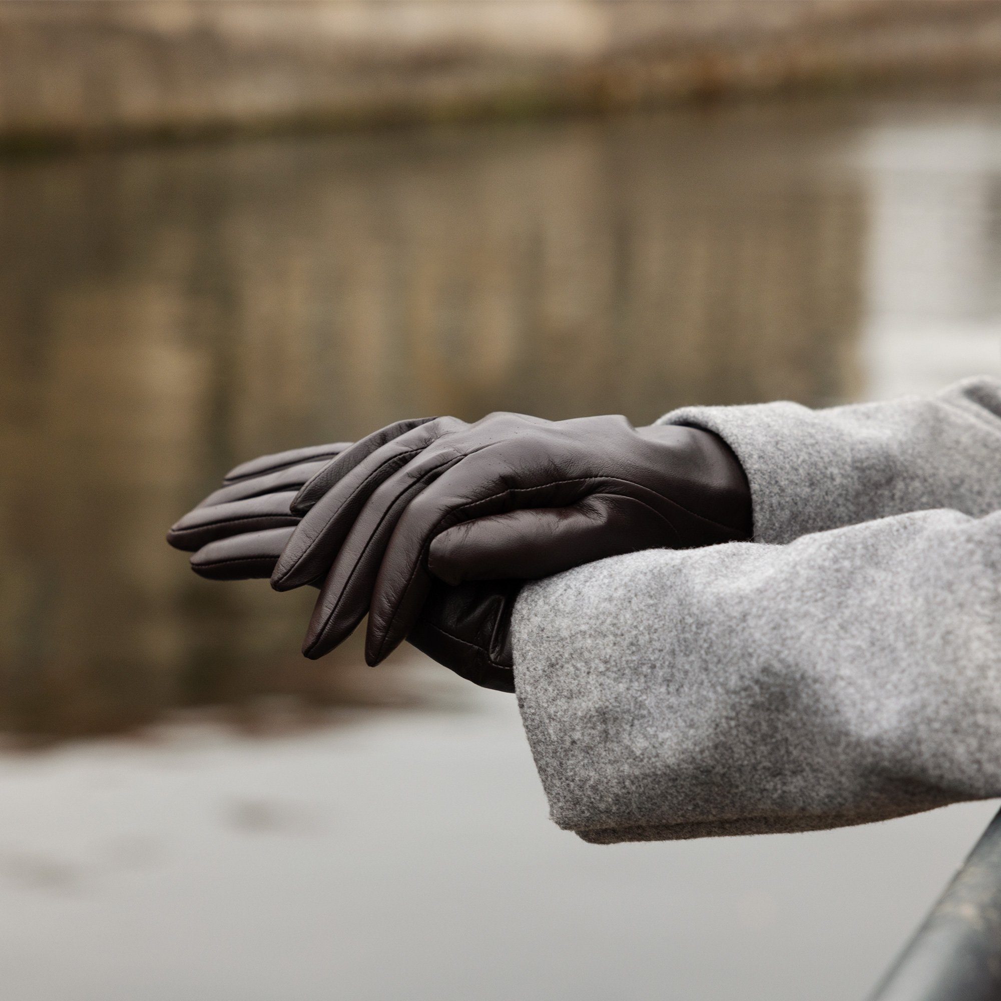 Navaris Lederhandschuhe Damen Nappa Handschuhe Touchscreen günstig online kaufen