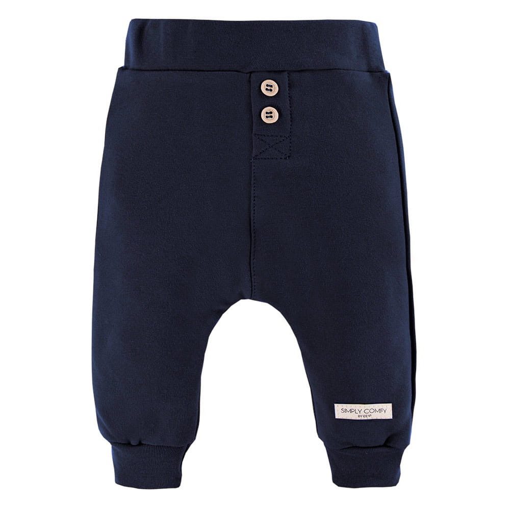 Eevi Jogginghose Hose Simply Comfy Dunkelblau