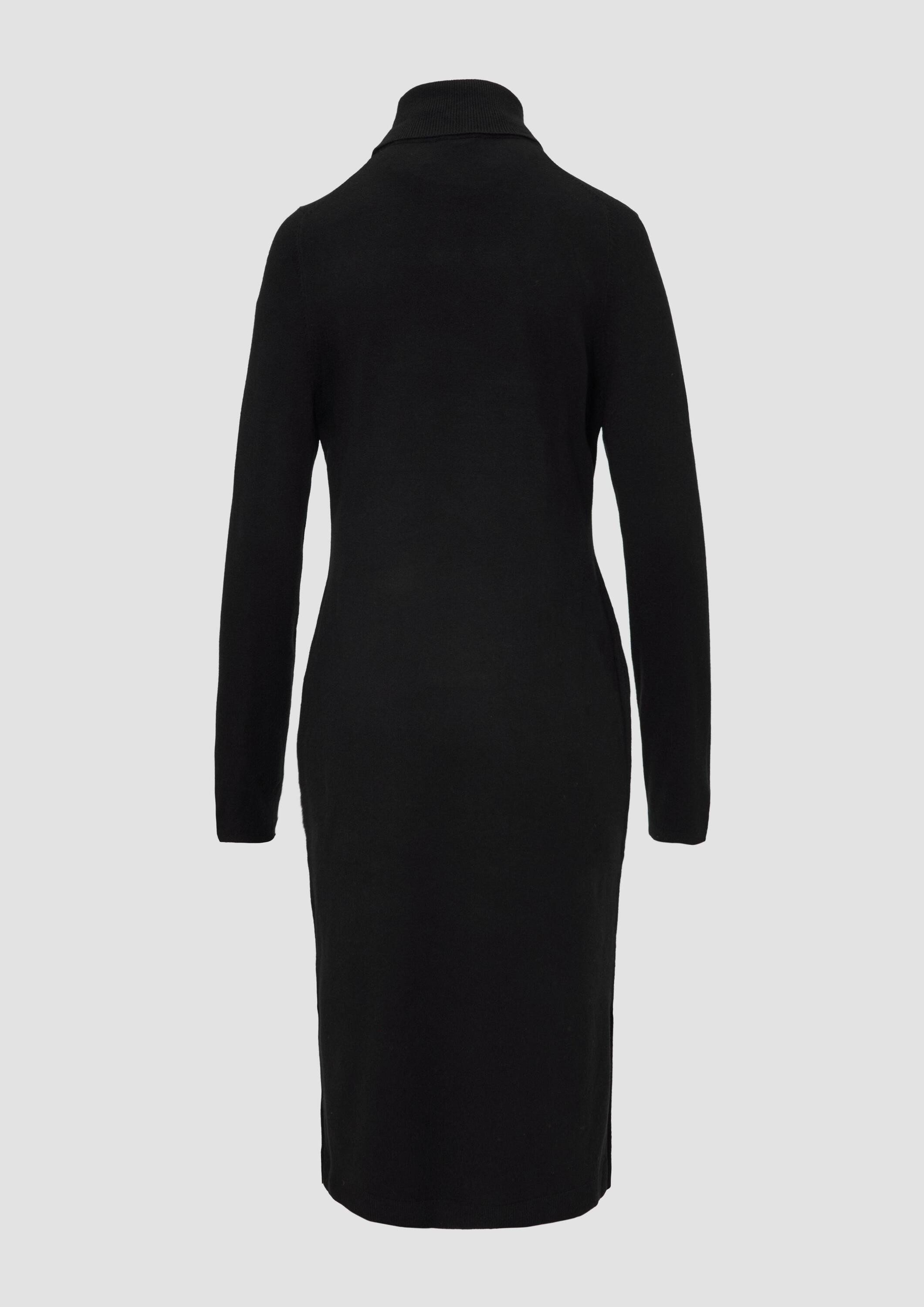 s.Oliver Midikleid Kleid Strickkleid im Viskosemix