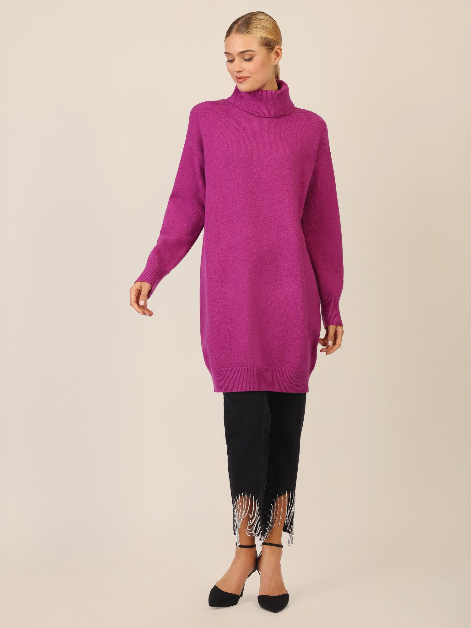 Apart Strickkleid mit überschnittene Schultern günstig online kaufen