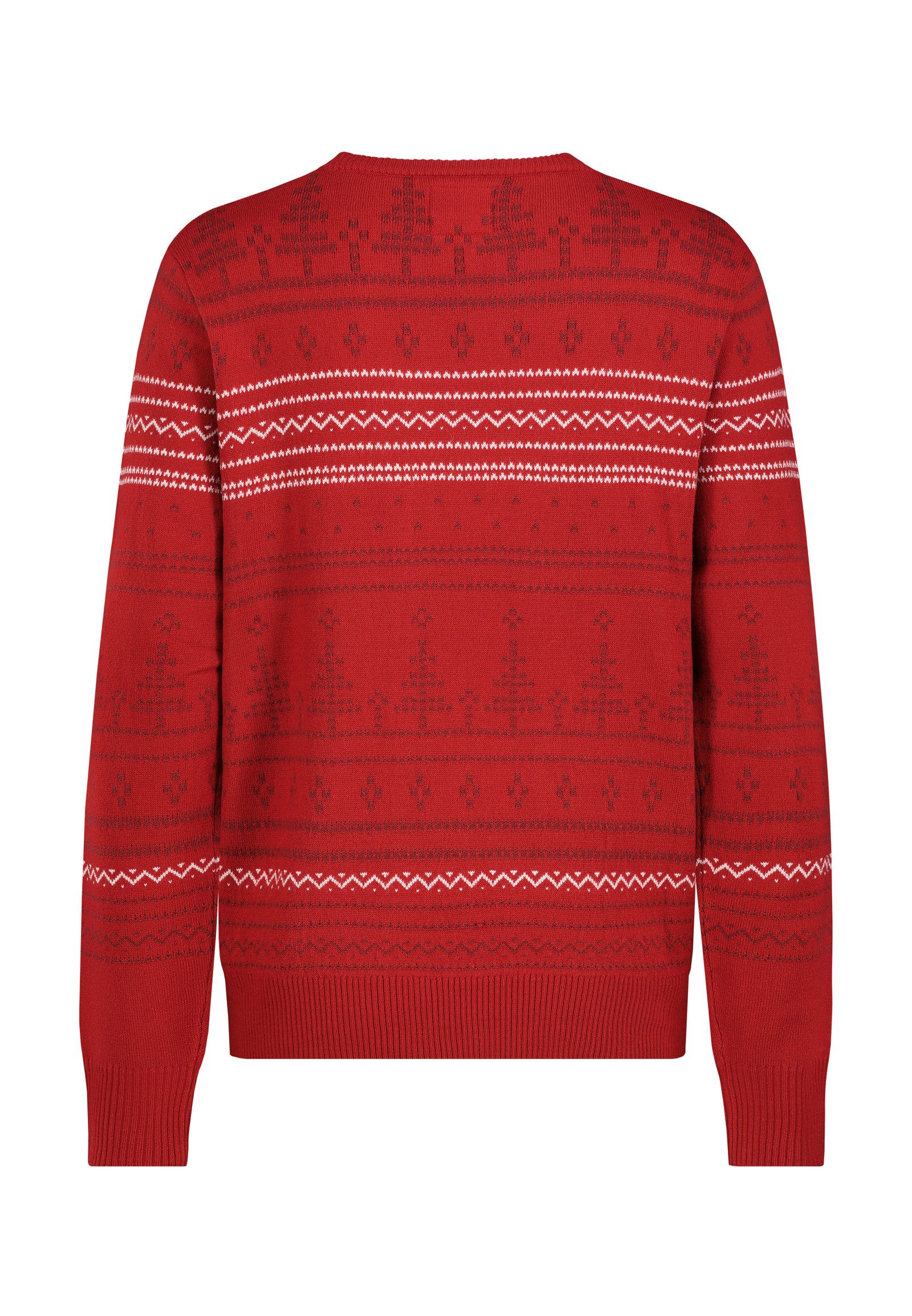 SUBLEVEL Strickpullover Damen Allover Weihnachtspullover günstig online kaufen