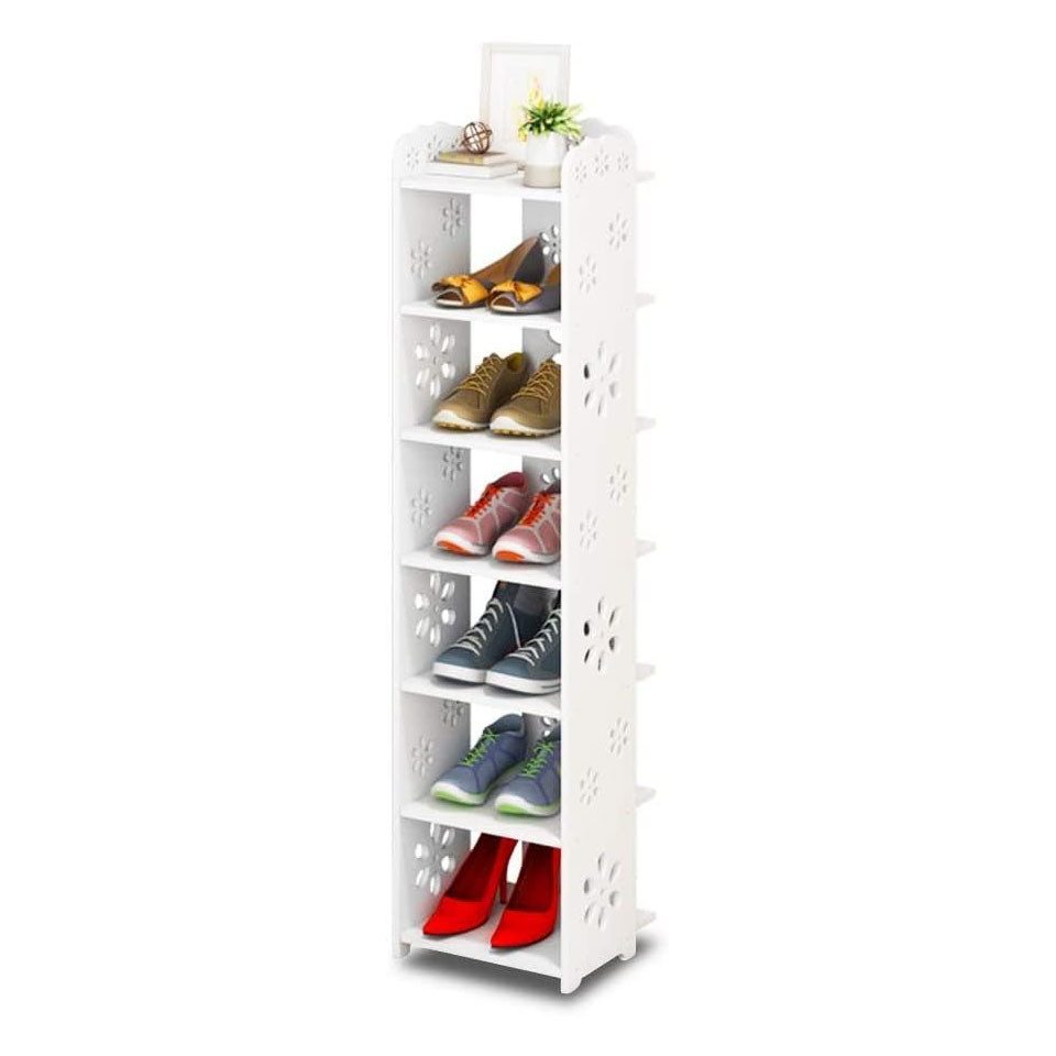 NAIMP Schuhregal Verstellbare Pflaumenblüte Schuhregal für günstig online kaufen