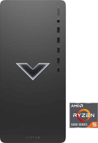 HP Victus TG02-0225ng Gaming-PC (AMD Ryzen 5 5600G, Radeon RX 6400, 16 GB RAM, 512 GB SSD)