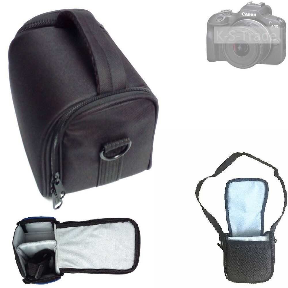 K-S-Trade Kameratasche für Canon EOS R100, Kameratasche Schultertasche Tragetasche Schutzhülle Fototasche bag