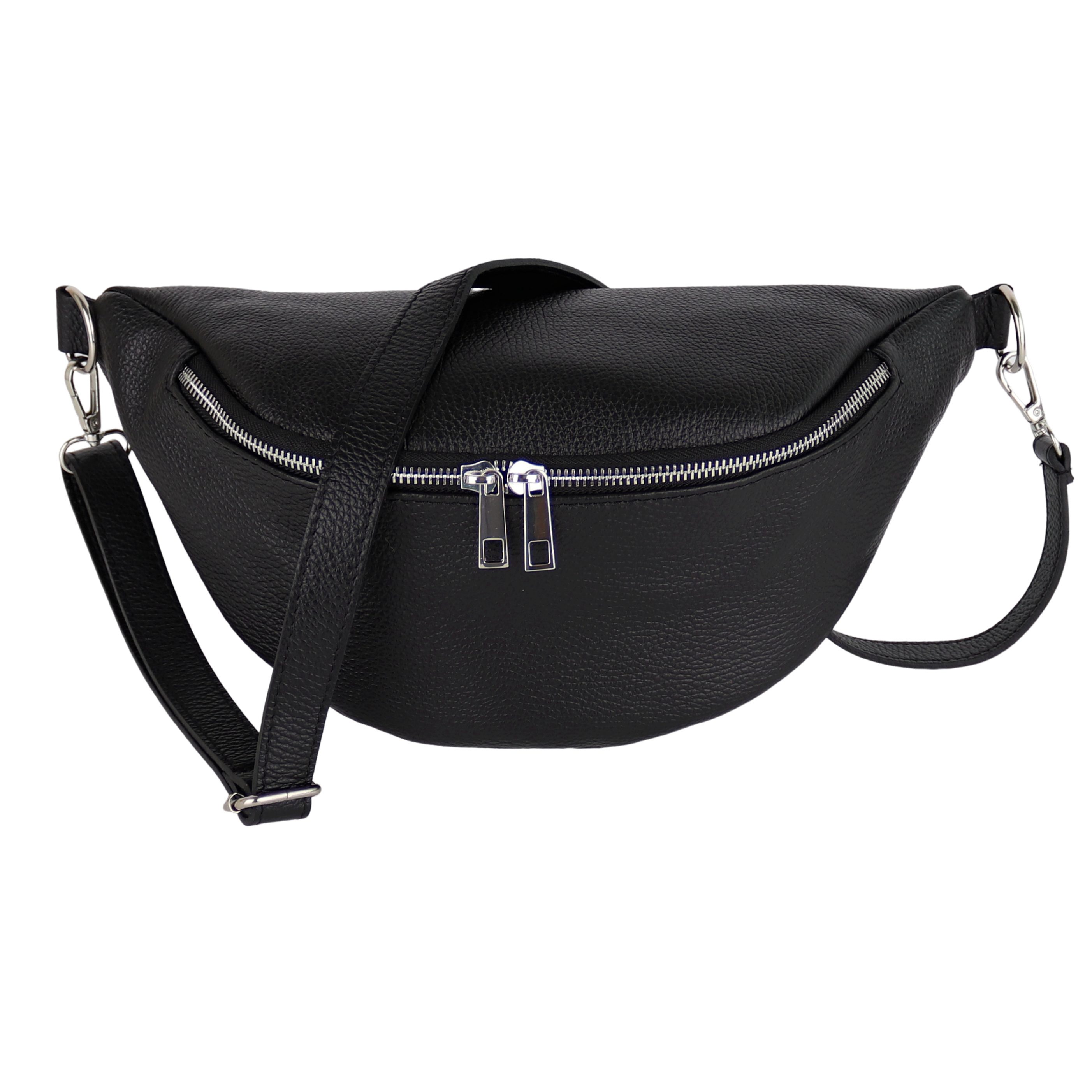 MIRROSI Bauchtasche Damen, Wildleder, Made in Italy, Umhängetasche, Brustta günstig online kaufen