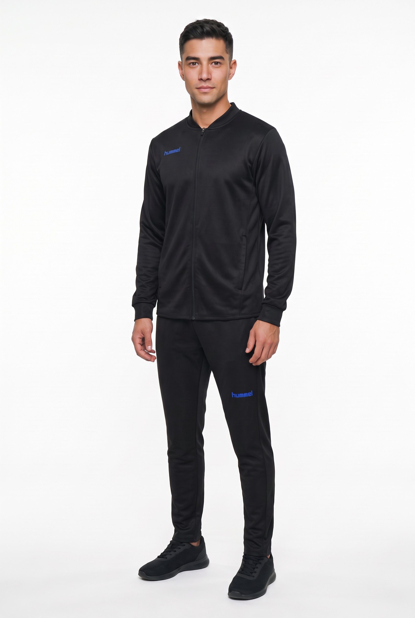 hummel Trainingsanzug HMLBLAZE CLUB 26 TRACKSUIT, mit elastischem Bund, normale Passform, aus Polyester