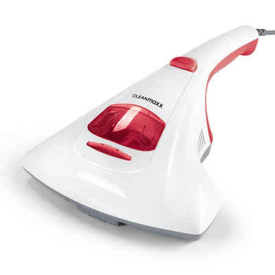 CLEANmaxx Handstaubsauger Milbensauger Matratzenreinigungsgerät mit UV-C Licht, 300,00 W, beutellos, Desinfizieren & Reinigen, ideal für Allergiker