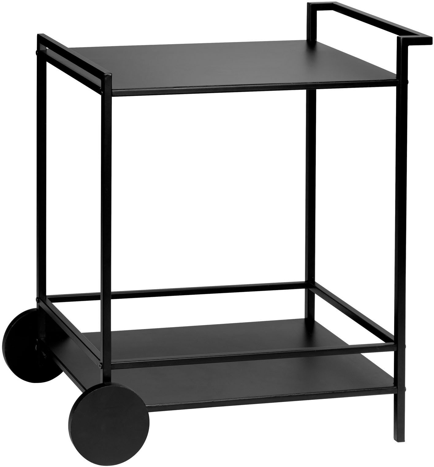 SCHÖNER WOHNEN-Kollektion Servierwagen JAMIE, (1 St), Barwagen mit zwei Ablageflächen – Bild 2 von 2
