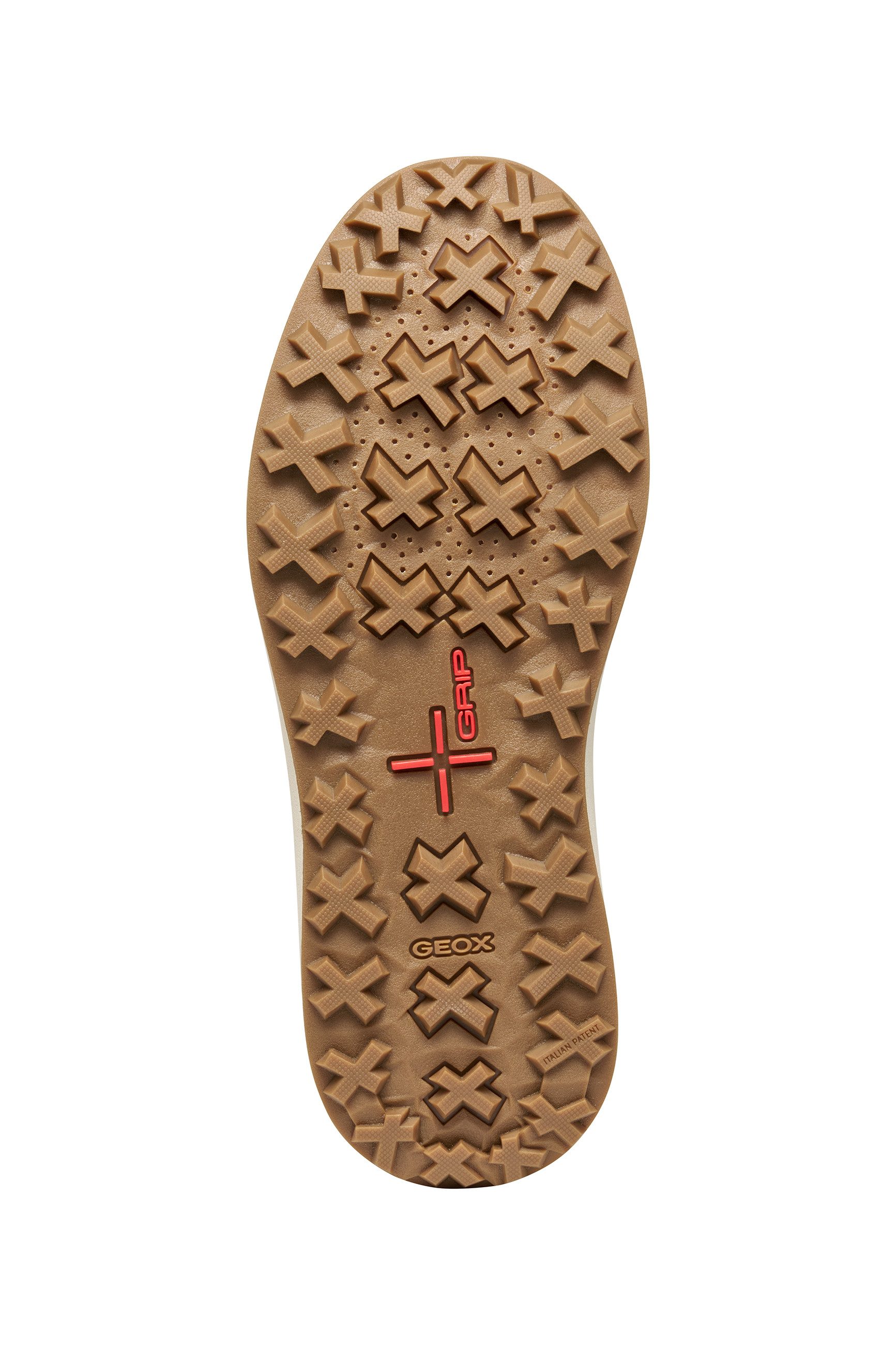 Geox U GRANITO + GRIP Winterboots Schnürboots mit Warmfutter, Größenschablone zum Download