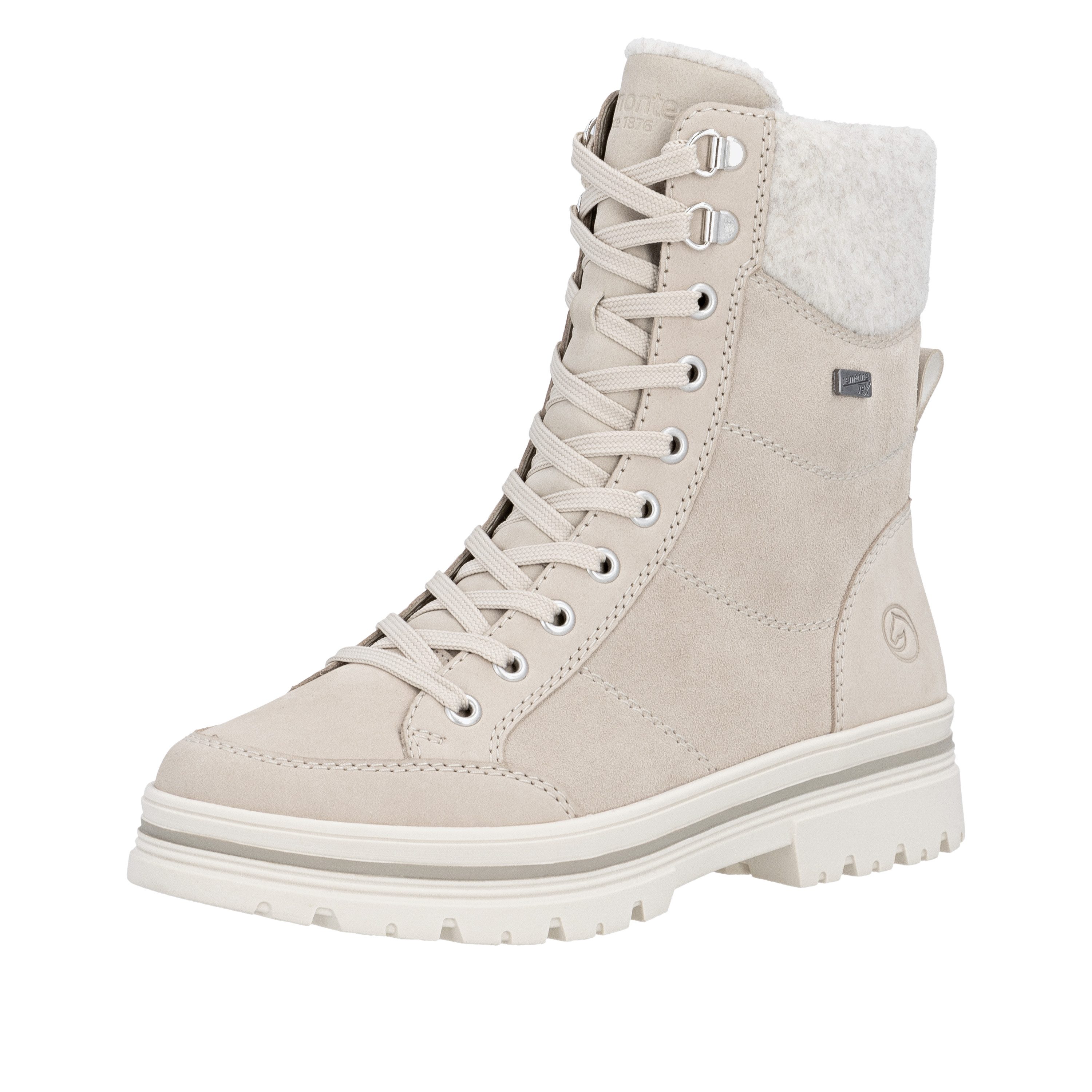 Remonte Elisabeth Hurley-Collection Winterstiefelette Winterboots, Schnürboots, Profilsohle, mit TEX-Membrane