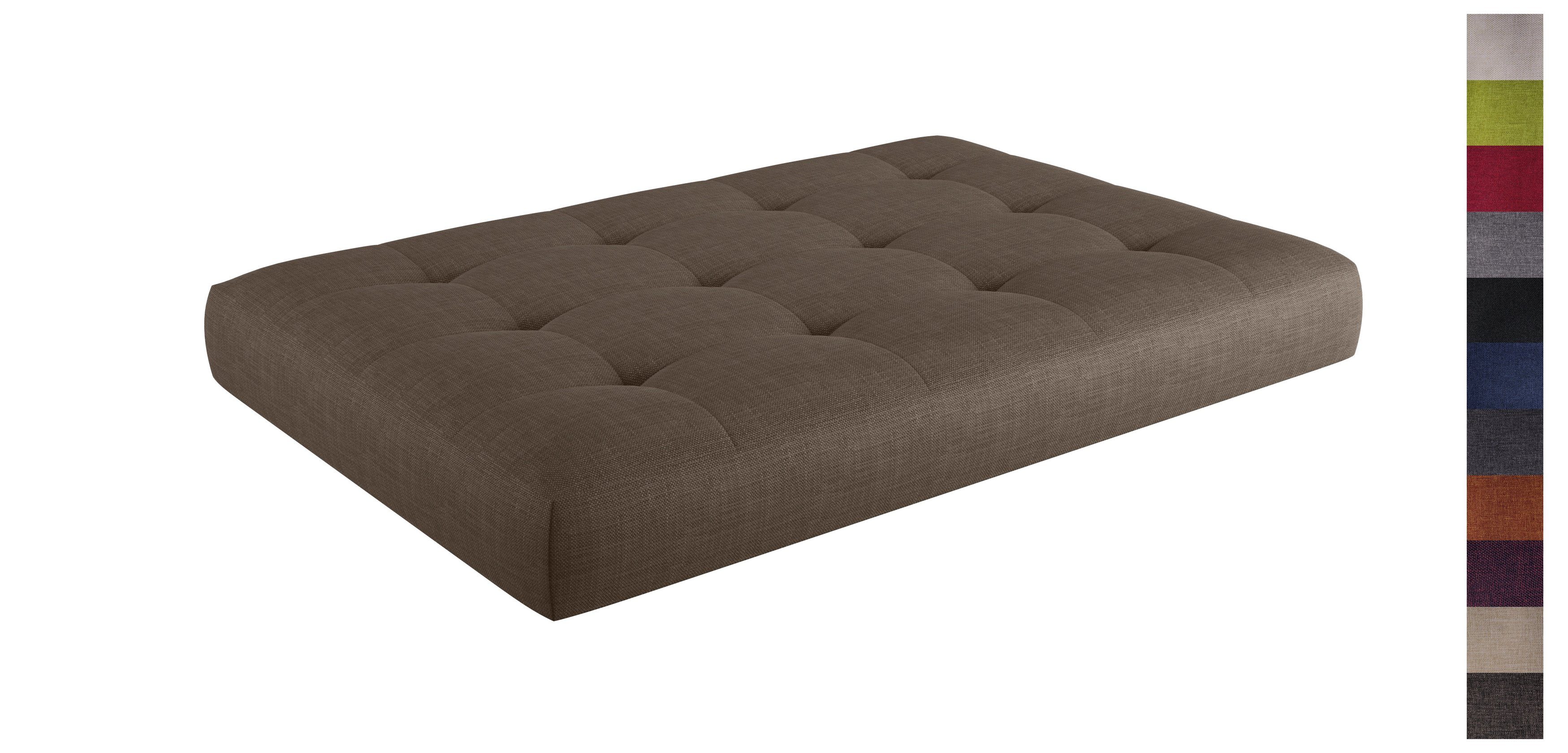 sunnypillow Подушки Palettenkissen gesteppt Подушки 120x60x15cm, Braun