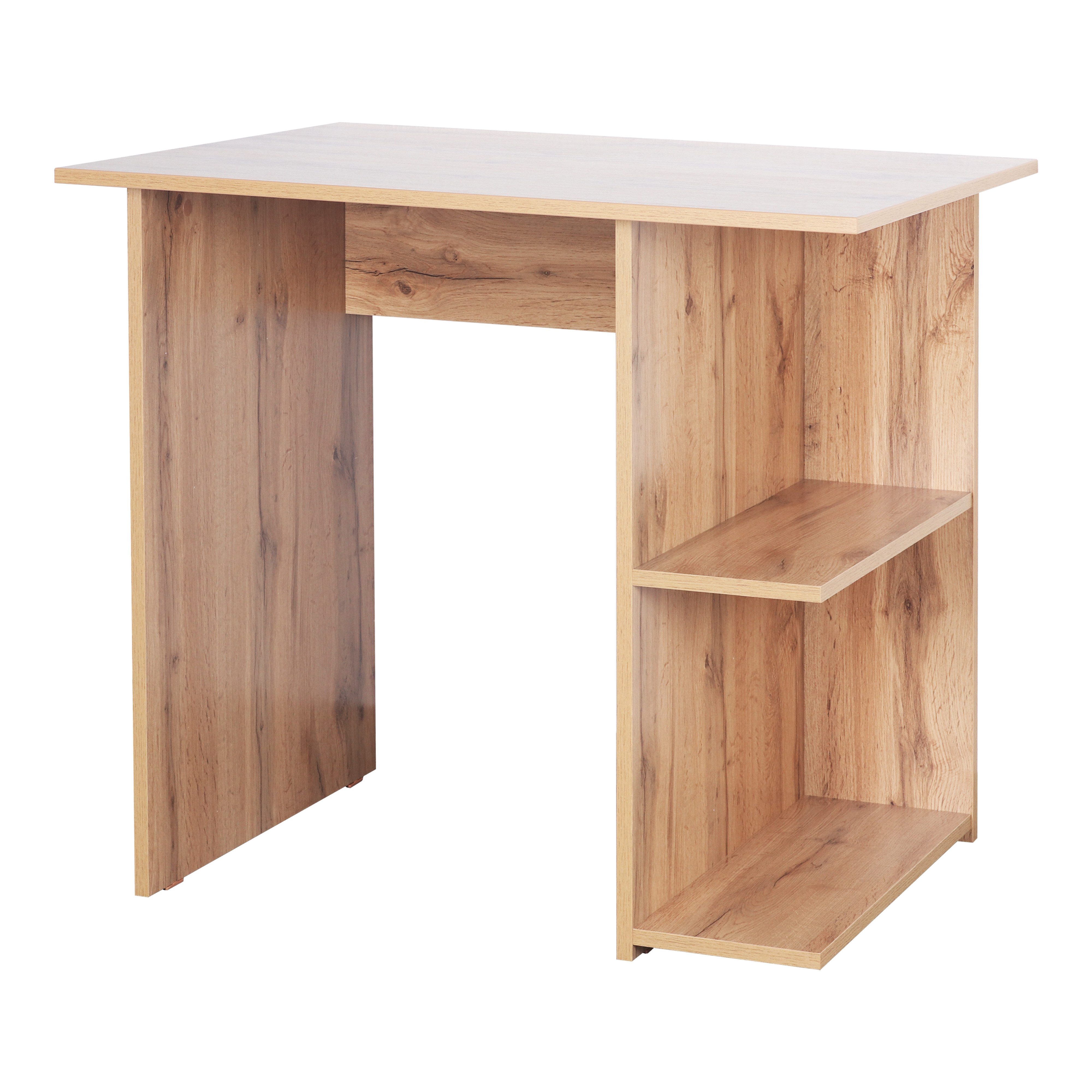 RICOO Schreibtisch WM089-EW, mit Regal Bürotisch günstig online kaufen