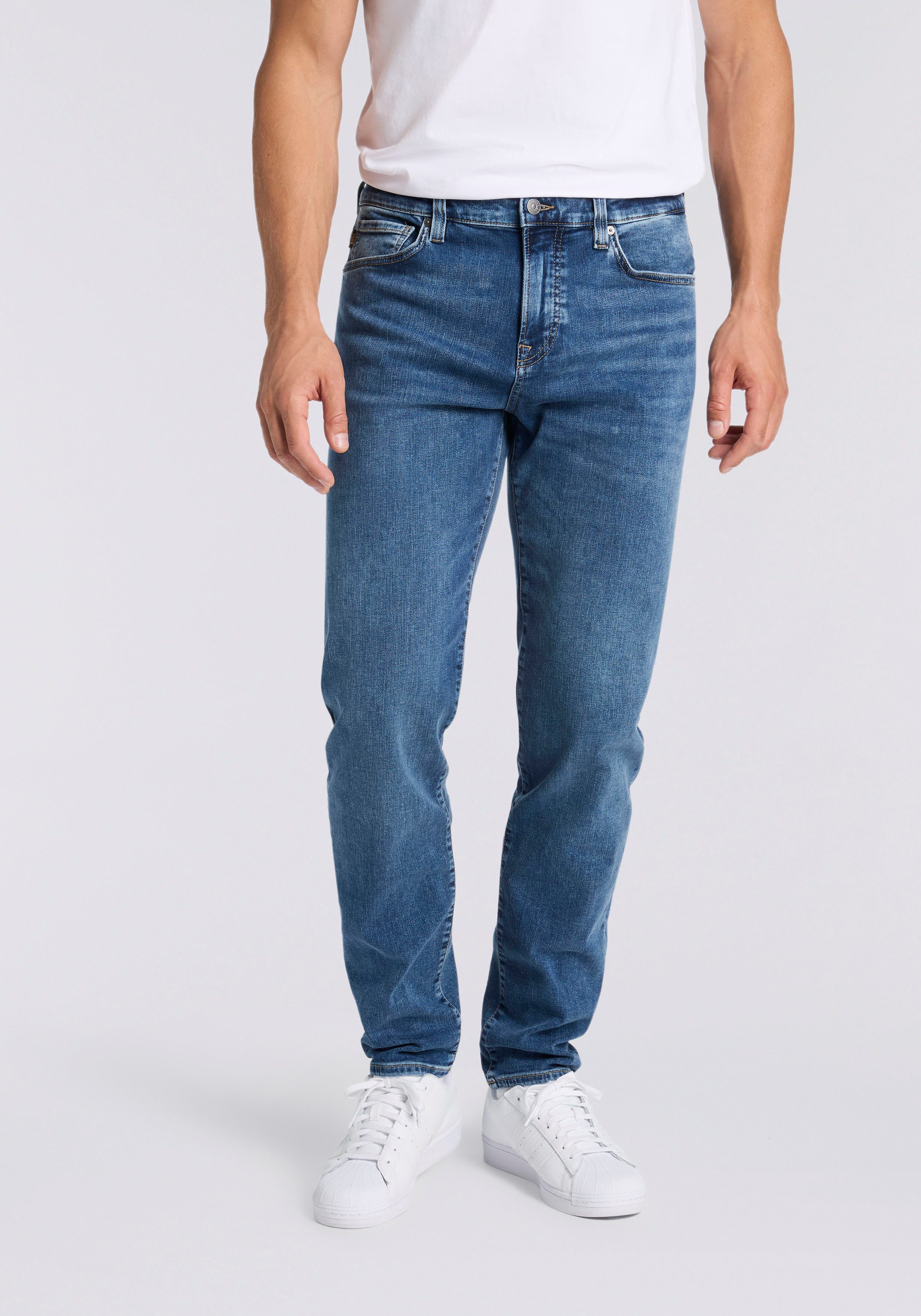 BOSS ORANGE Regular-fit-Jeans Re Maine mit hoher Elastizität für besten Tragekomfort