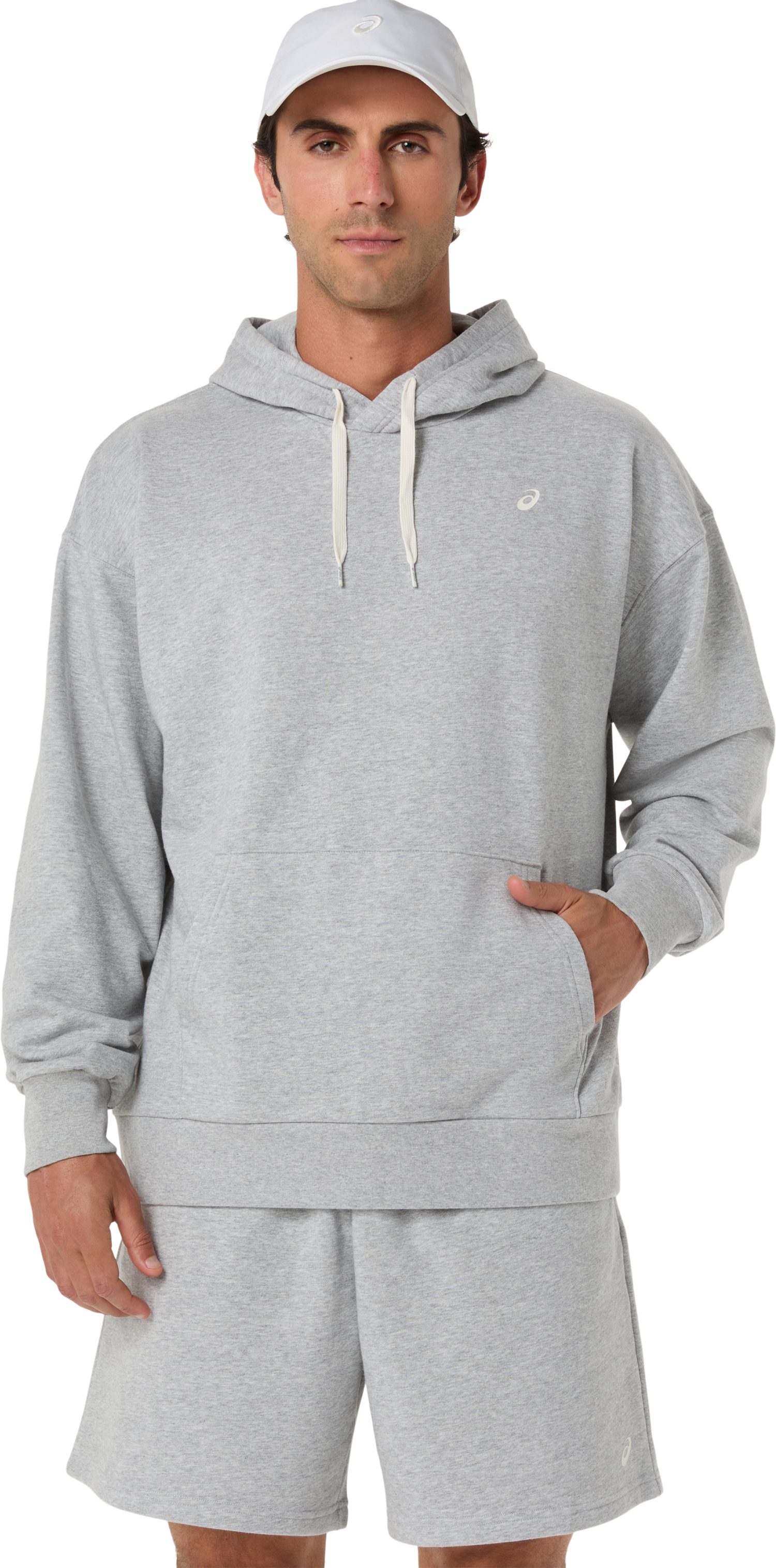 Asics Kapuzensweatshirt FRENCH TERRY RELAXED PULLOVER HOODIE Weiches Material, Bequeme Bündchen, Schützendes Design