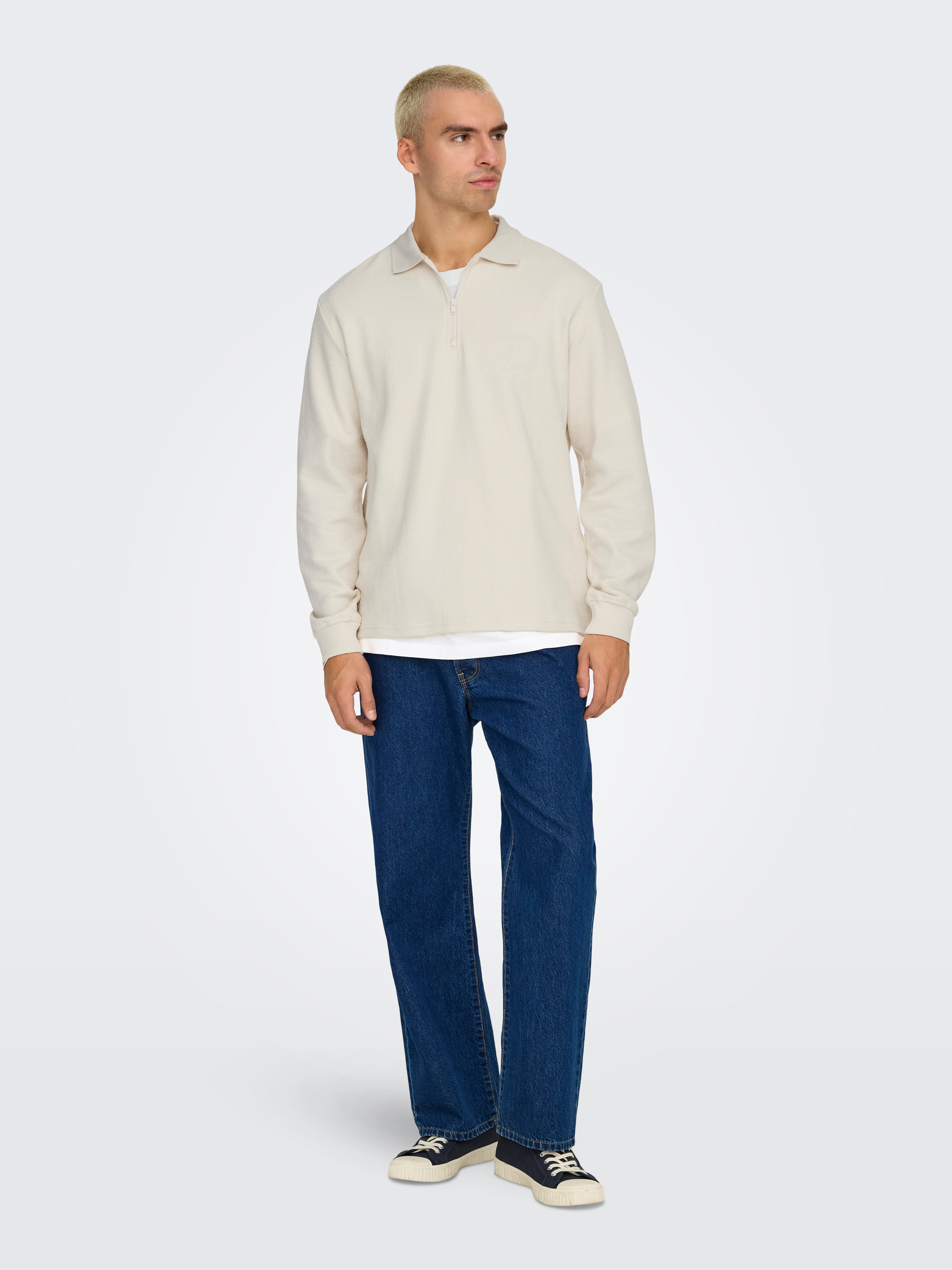ONLY & SONS Poloshirt ONSTREVOR REG LS POLO – Bild 4 von 5