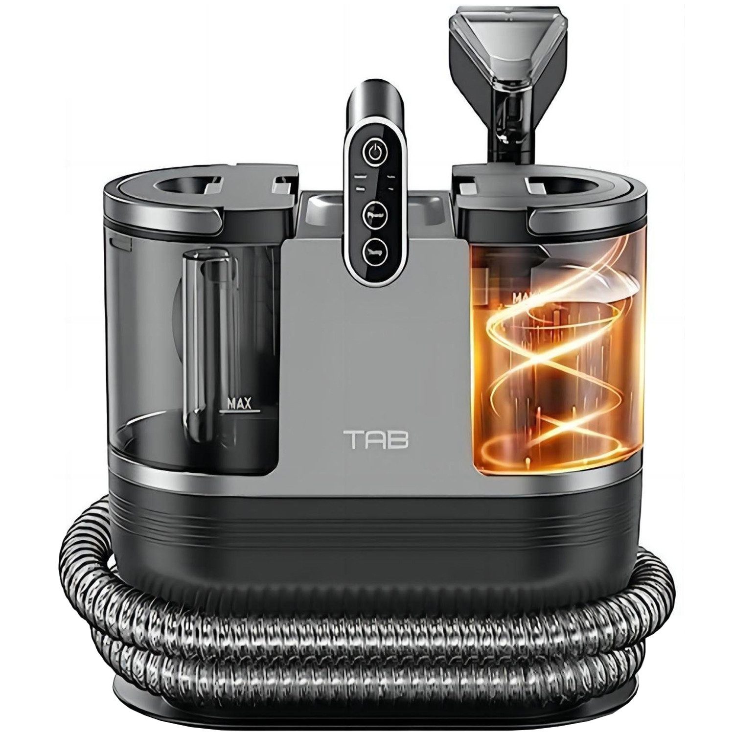 TAB Staub-Wasch-Sauger Teppichreiniger mit Beutel, 1200,00 W, ECO-Staubsauger, 14000Pa Polsterreiniger Gerät, Für Teppiche, Sofas