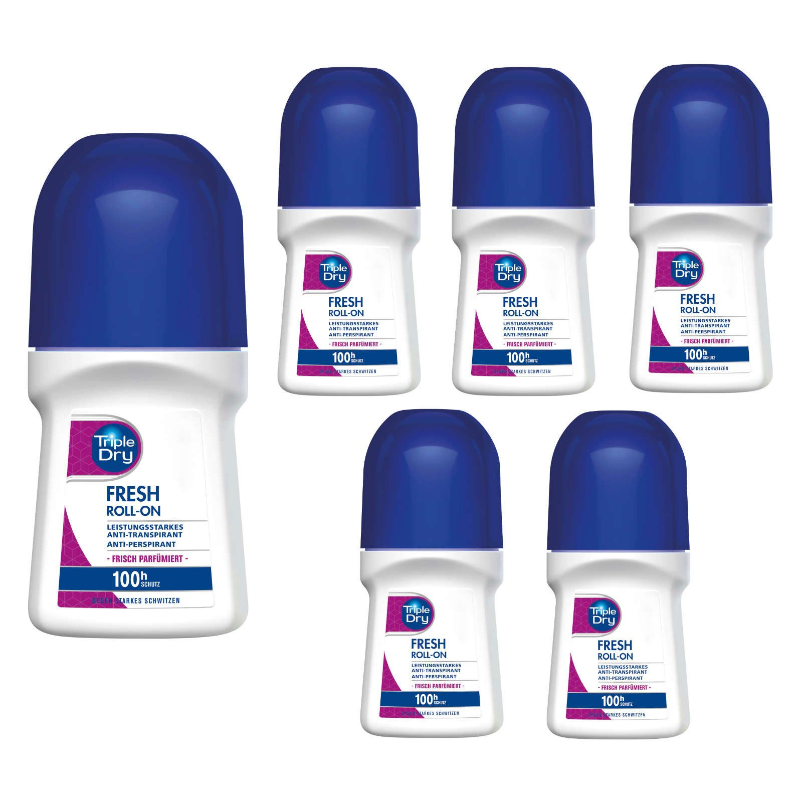 Deo-Roller Roll-On Fresh 100h 6 x 50ml