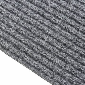 Teppich Schmutzfangläufer 100x100 cm Grau, vidaXL, Höhe: 0 mm