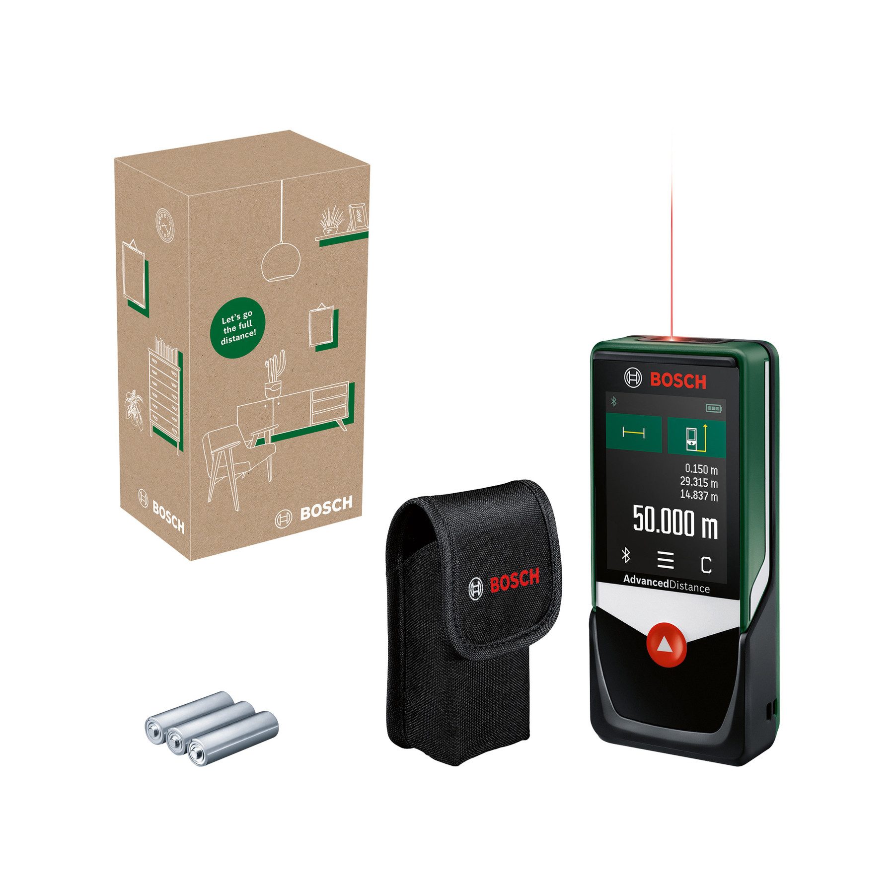 BOSCH Entfernungsmesser BOSCH Digitaler Laser-Entfernungsmesser