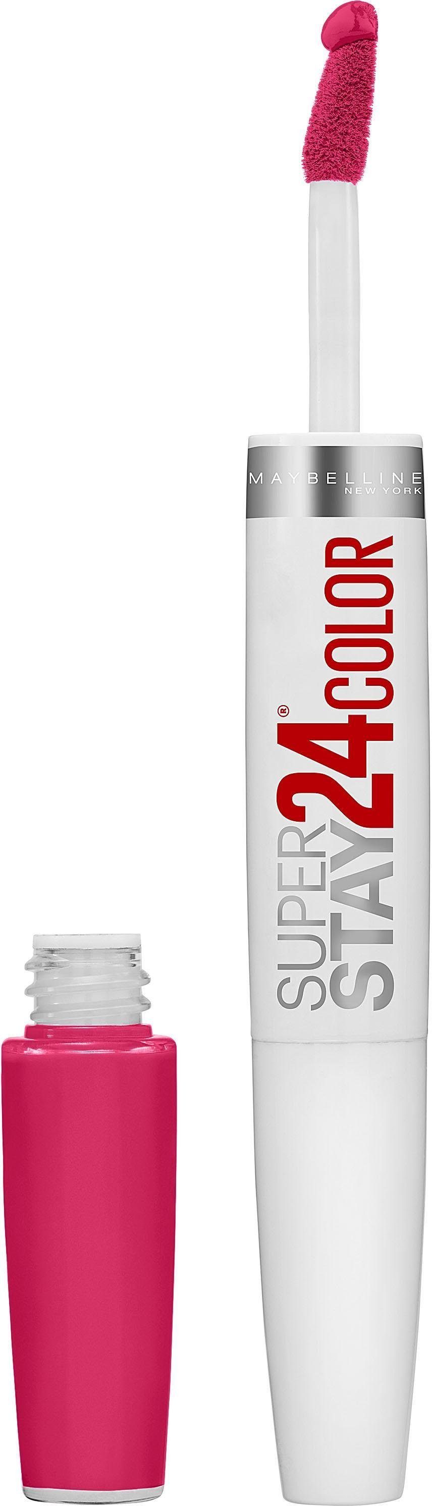 MAYBELLINE NEW YORK Lippenstift SUPER STAY 24H LIPPENSTIFT, für perfekten Halt – bis zu 24H lang