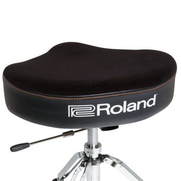 Roland Schlagzeughocker Roland RDT-SH hydraulischer Sattel-Drumhocker (Kein Set, Kein Set)