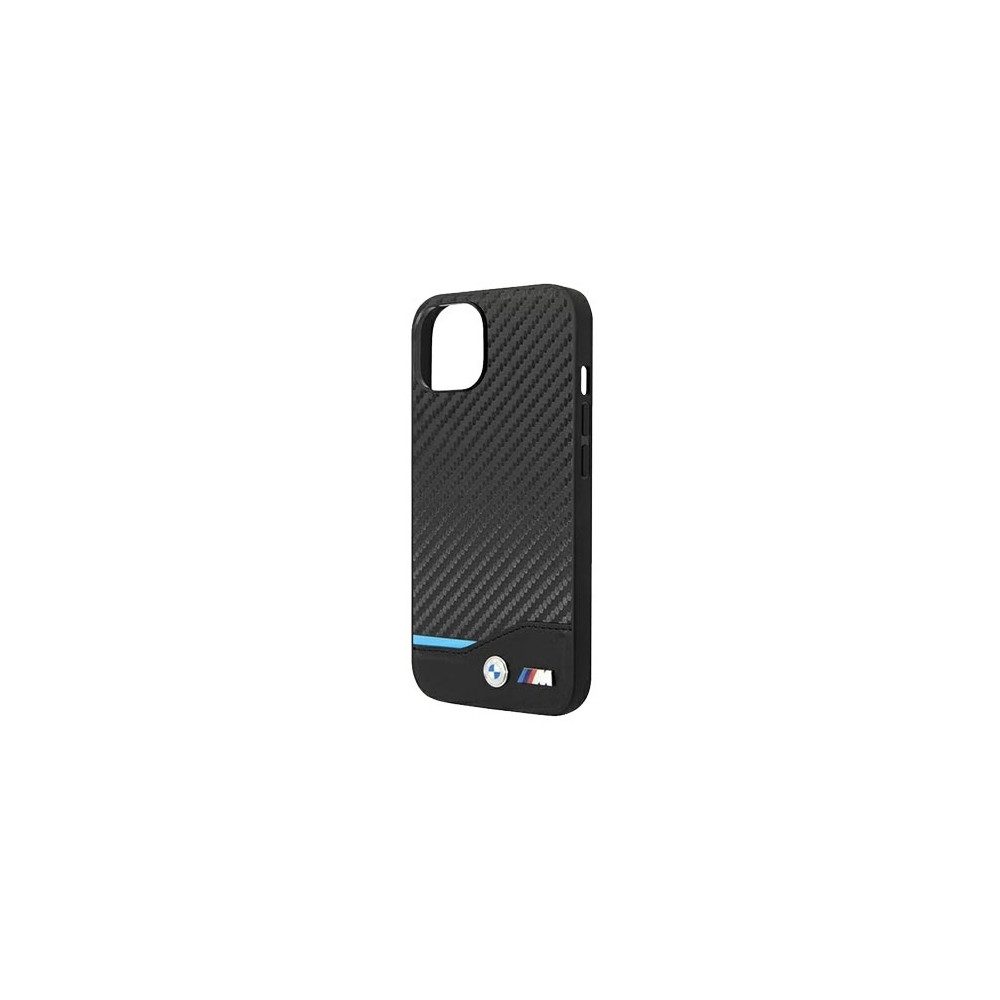 BMW Handyhülle BMW M Collection Carbon Black Hülle für iPhone 14 Pro Apple iPhone 14 Pro