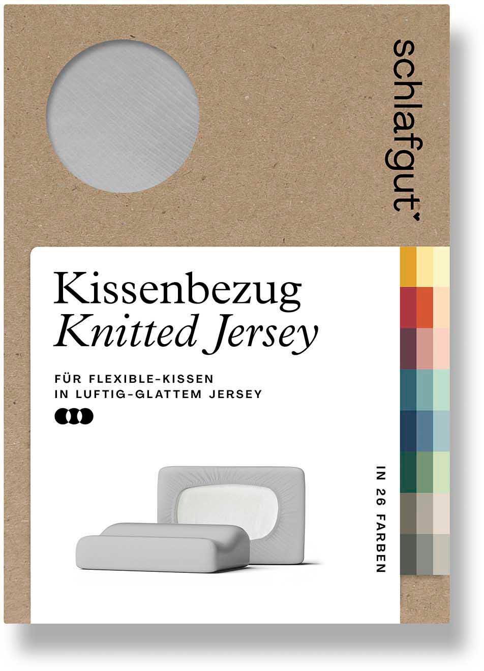 Schlafgut Kissenbezug Pure flexibler Kissenbezug für Nackenstützkissen, (1 günstig online kaufen