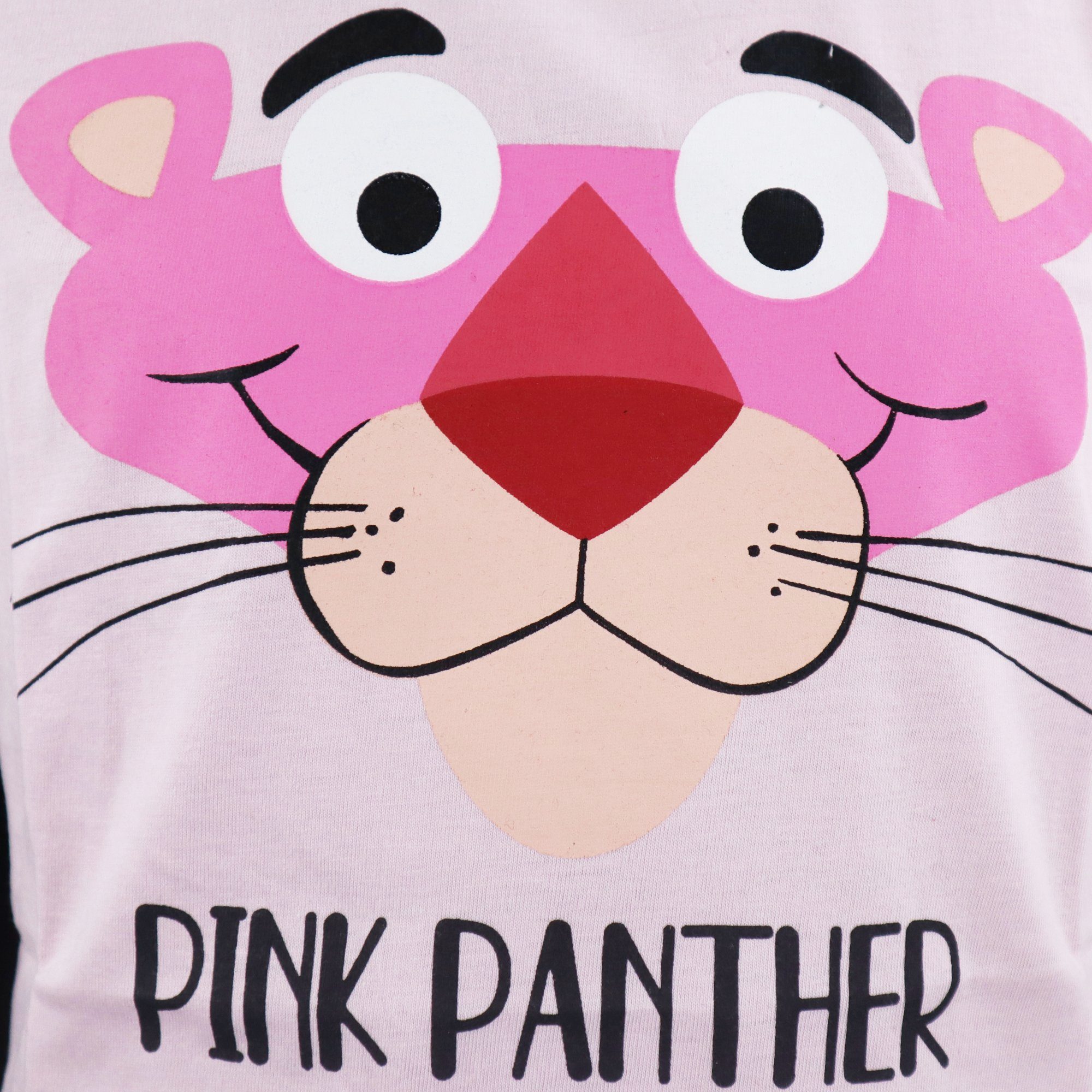 Pink Print-Shirt Panther Mädchen Gr. Panther Jugend Rosa Pink 134-164 T-Shirt
