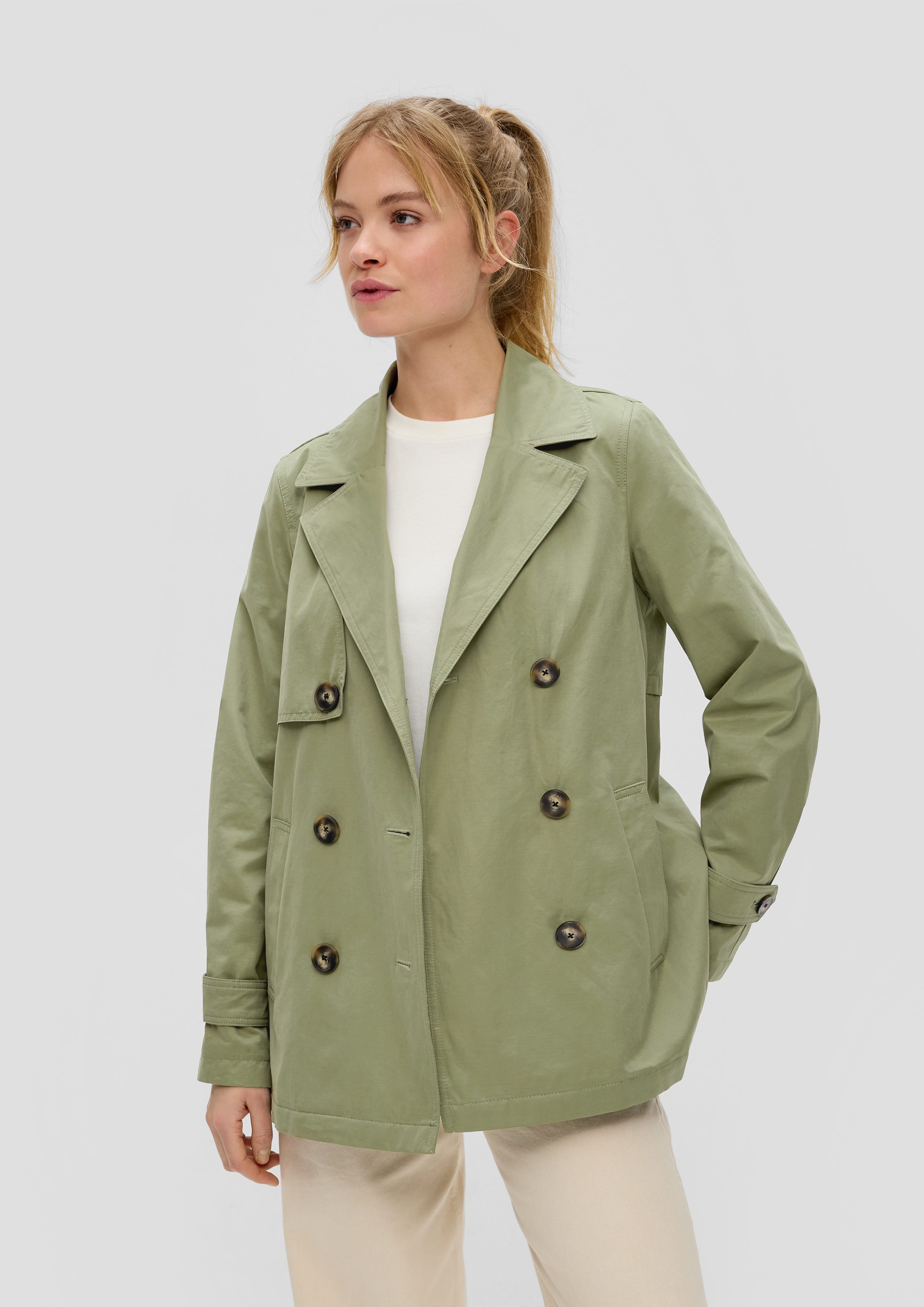 Hemd Kinder Blazerjacke Für Mädchen, Lange Ärmel, Reverskragen