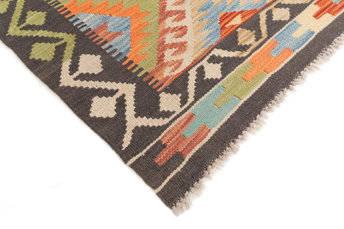 Orientteppich Kelim Afghan 106x154 Handgewebter Nain Orientteppich, 3 mm rechteckig, Höhe: Trading