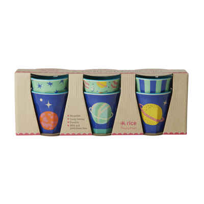 rice Becher Rice Melamin Kinderbecher Set - Galaxy Prints, Melamin